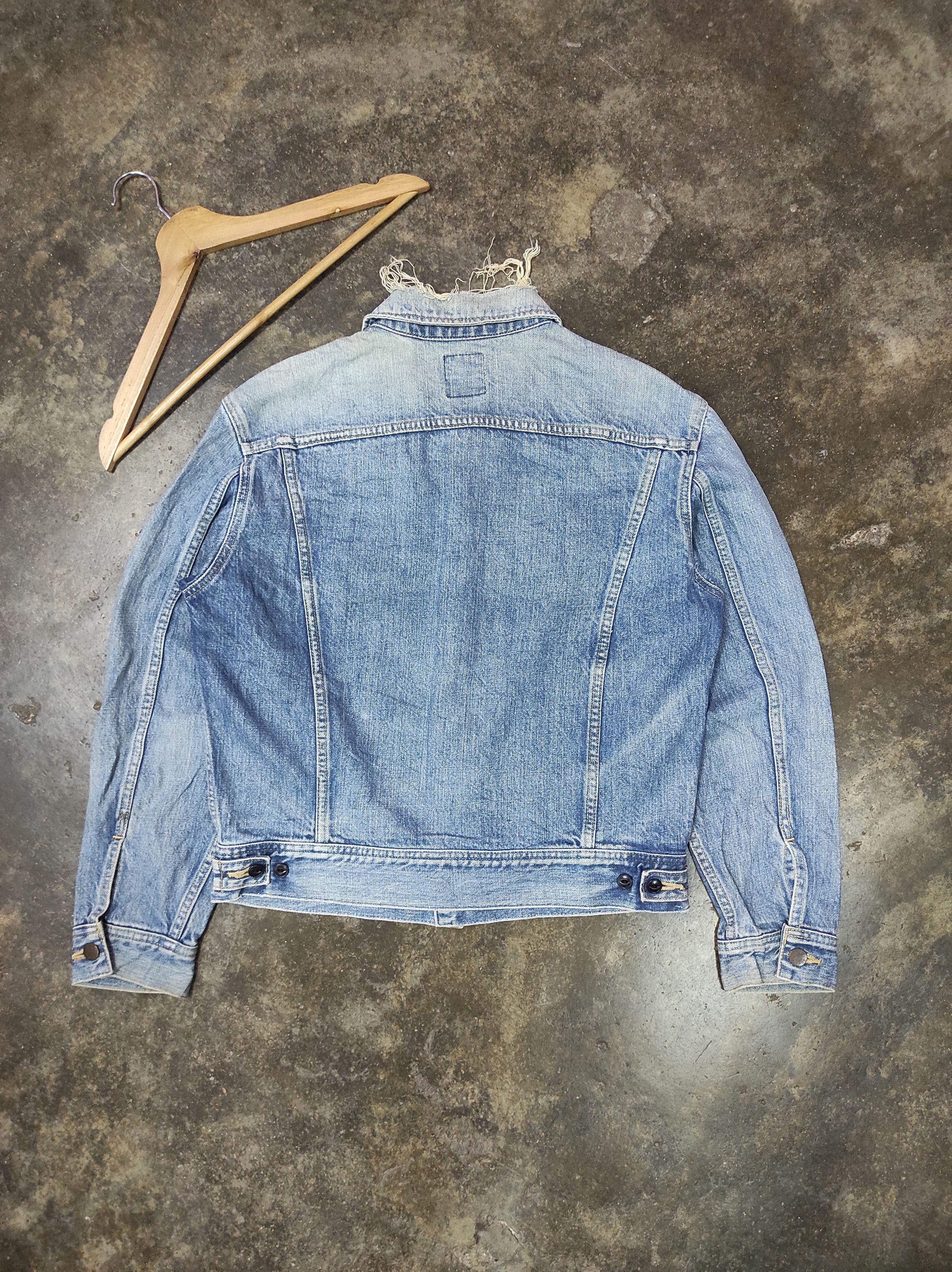 Lee × Vintage LEE RIDERS USA 70'S SCOVIL DENIM TRUCKER JACKET DISTRESSED Size US M / EU 48-50 / 2 - 8 Thumbnail