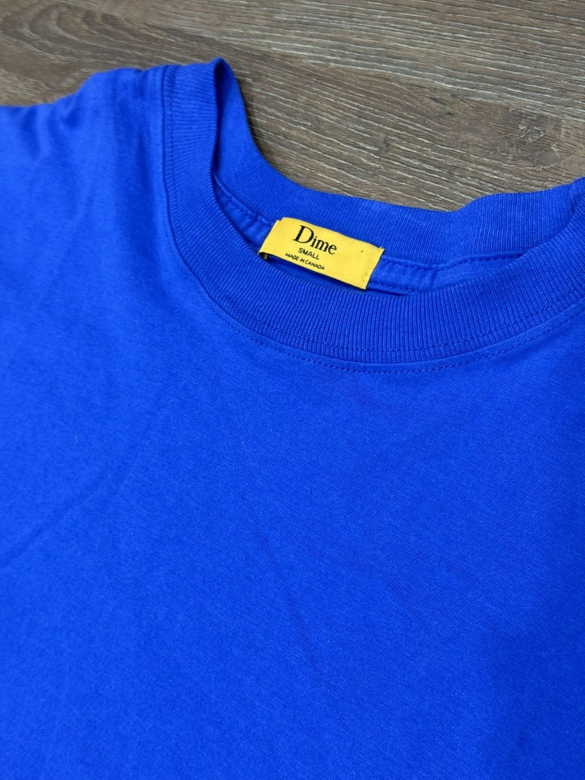 Dime Dime MTL Classic Logo Crewneck T-Shirt Blue Size US S / EU 44-46 / 1 - 3 Thumbnail