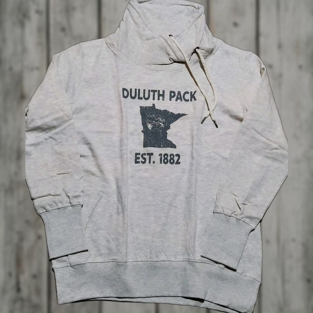 Duluth Pack DULUTH PACK Sweatshirt, Men's 2XL Gray Pullover Solid Regular Season: Fall Spring Summer BLACKWATER BAY Size XXL / US 16-18 / IT 52-54 - 1 Thumbnail