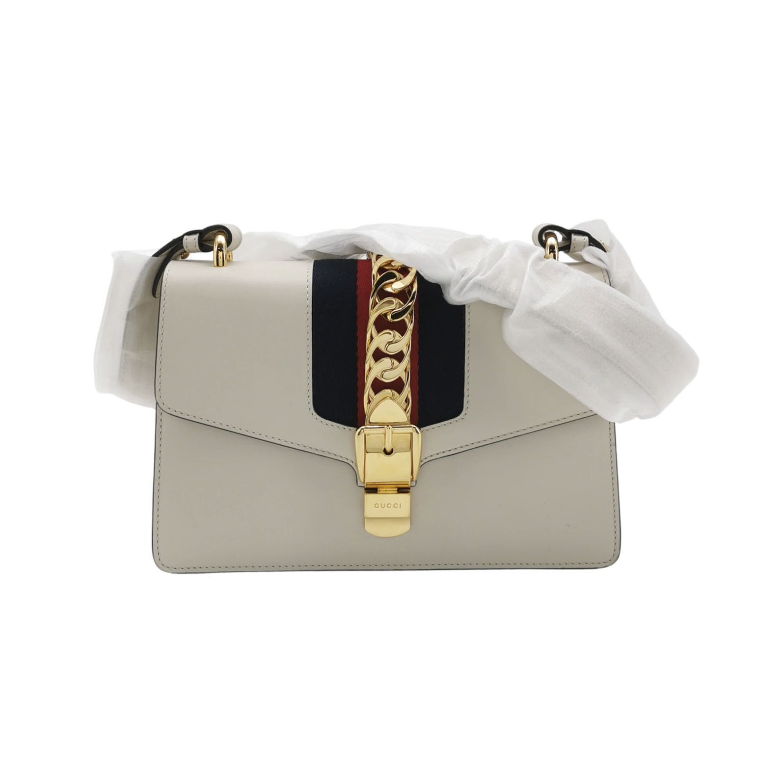 Gucci Gucci Sylvie Leather Shoulder Bag Size ONE SIZE - 1 Thumbnail