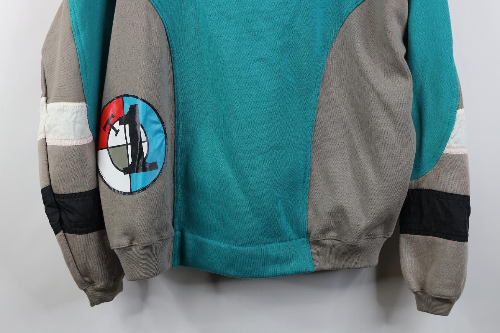 Vintage Deadstock Vintage 90s Streetwear Block Bullseye Sweatshirt Size US M / EU 48-50 / 2 - 3 Thumbnail