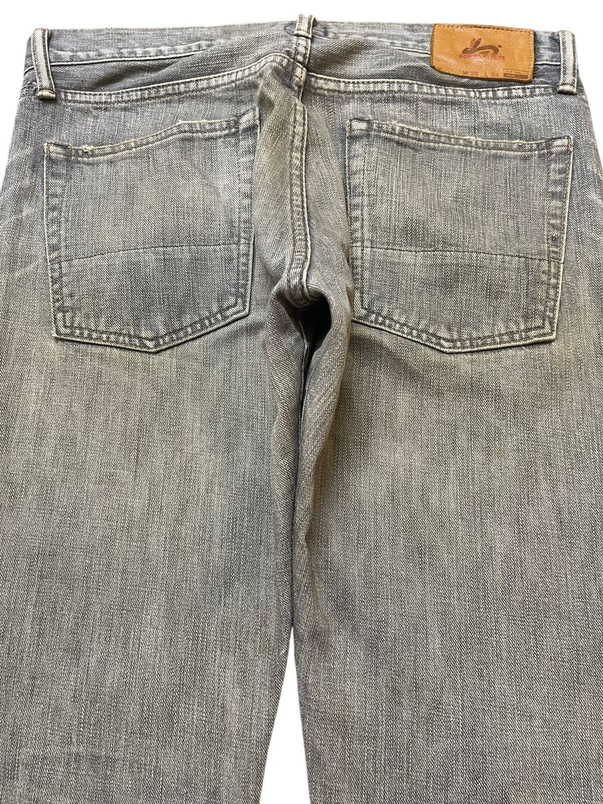 If Six Was Nine Vintage Japanese Brand Mud Faded Wash Style Jeans Size US 32 / EU 48 - 5 Thumbnail