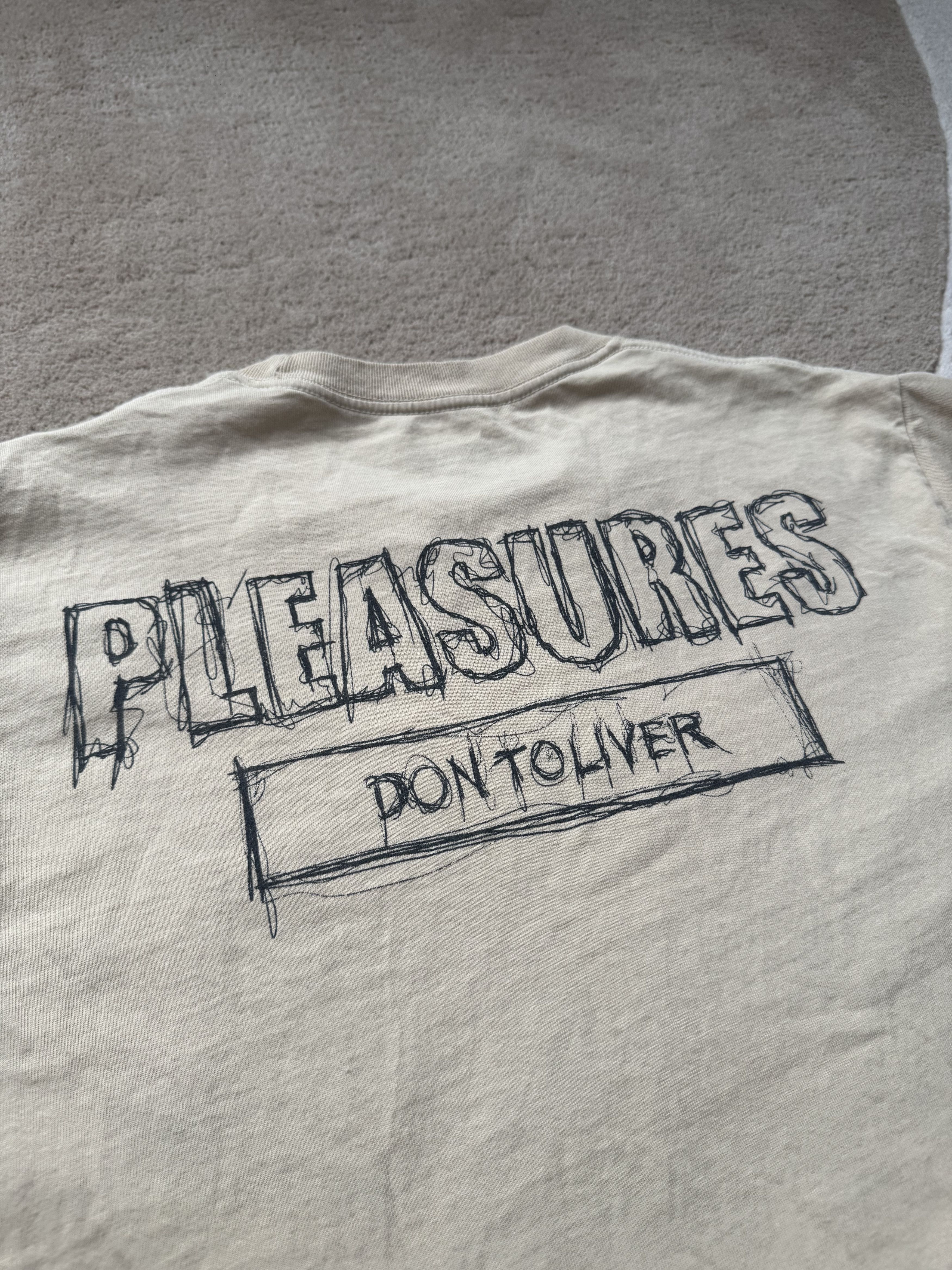 Pleasures Don Toliver for Pleasures Scribble Tee Size US M / EU 48-50 / 2 - 5 Thumbnail