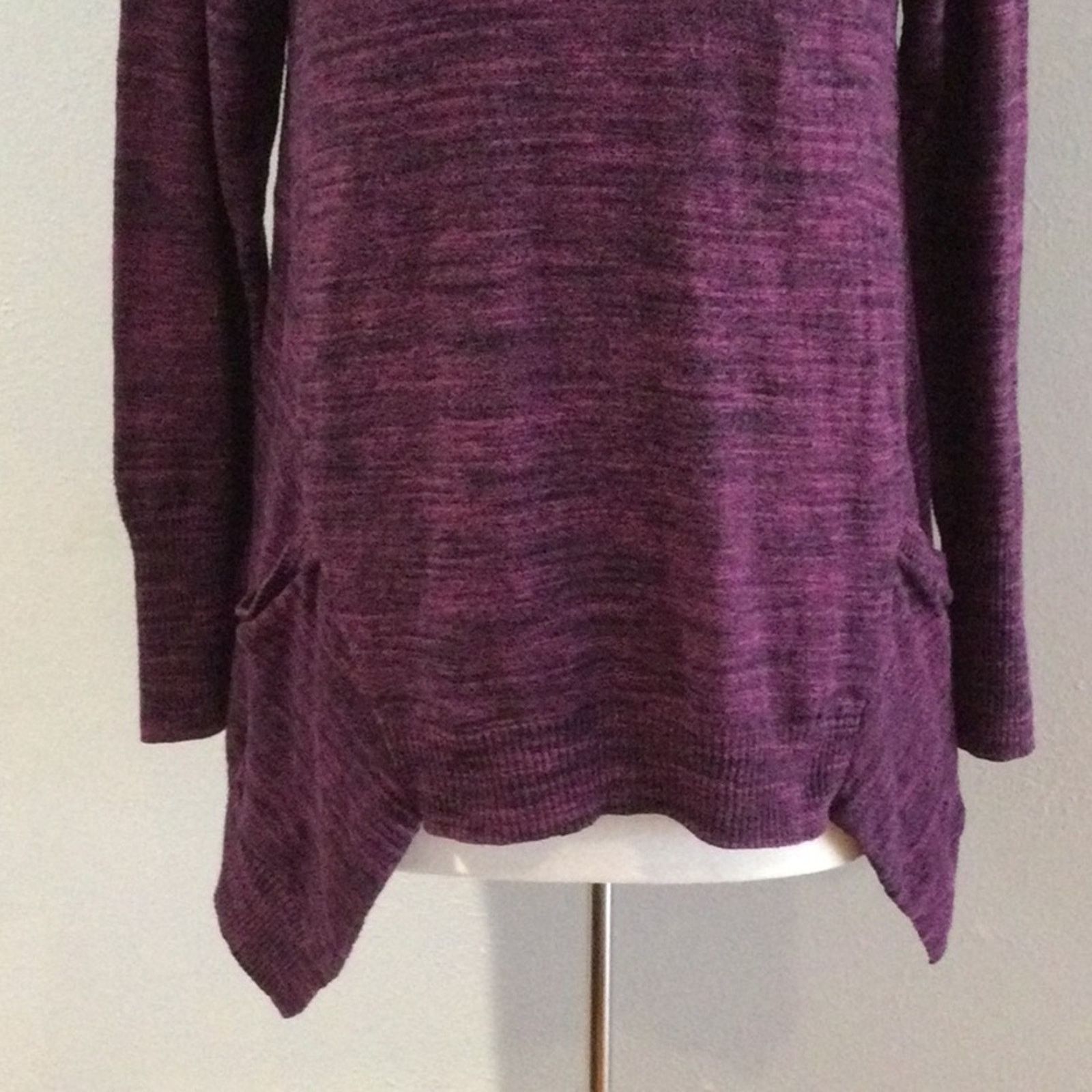 Other LOGO Lori Goldstein Purple Long Sleeve Pockets Sweater M Size M / US 6-8 / IT 42-44 - 3 Thumbnail