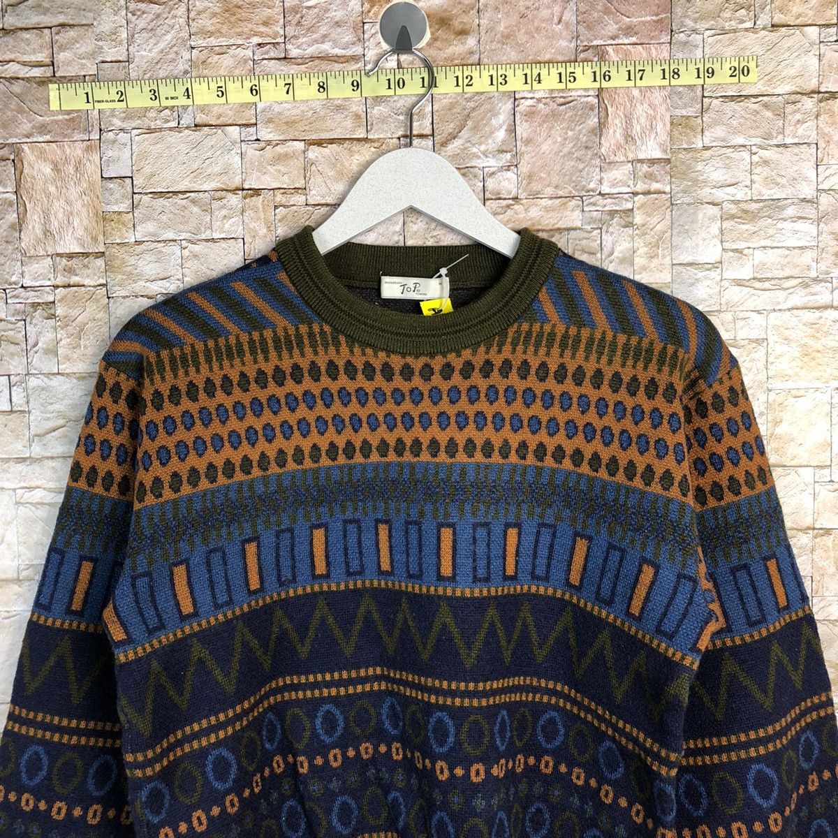Japanese Brand DL Top Tokyo Brown vintage Knitwear #A256 Size US XS / EU 42 / 0 - 2 Thumbnail
