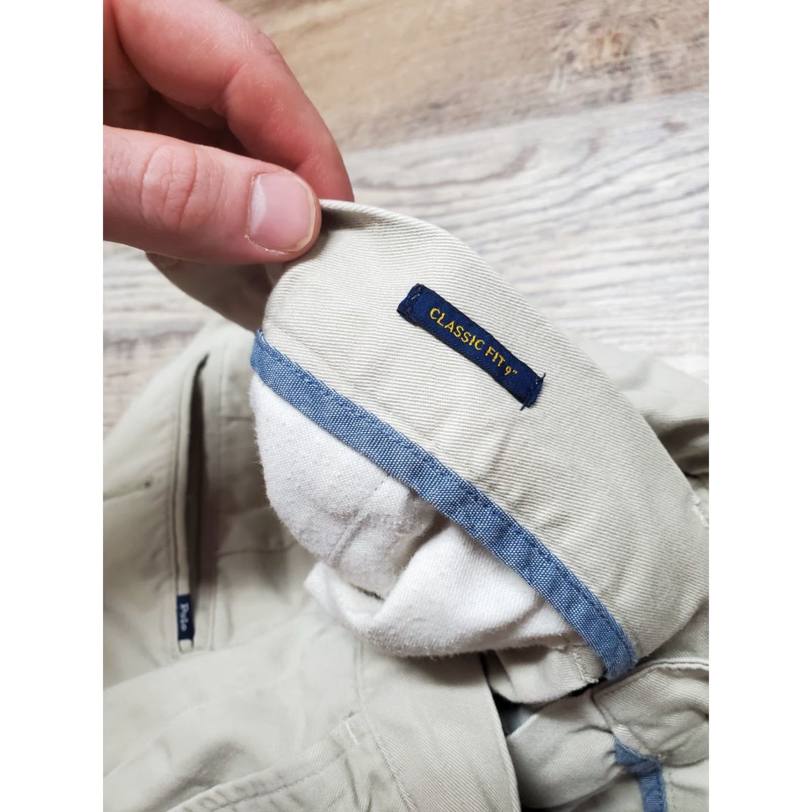 Polo Ralph Lauren Polo Ralph Lauren Chino Shorts Men Size 32 Classic Fit 9" Inseam Beige Cotton Pocket Zip Front Flat Front Pockets Casual Modern Hipster Vintage No N/A Size US XS / EU 42 / 0 - 4 Thumbnail