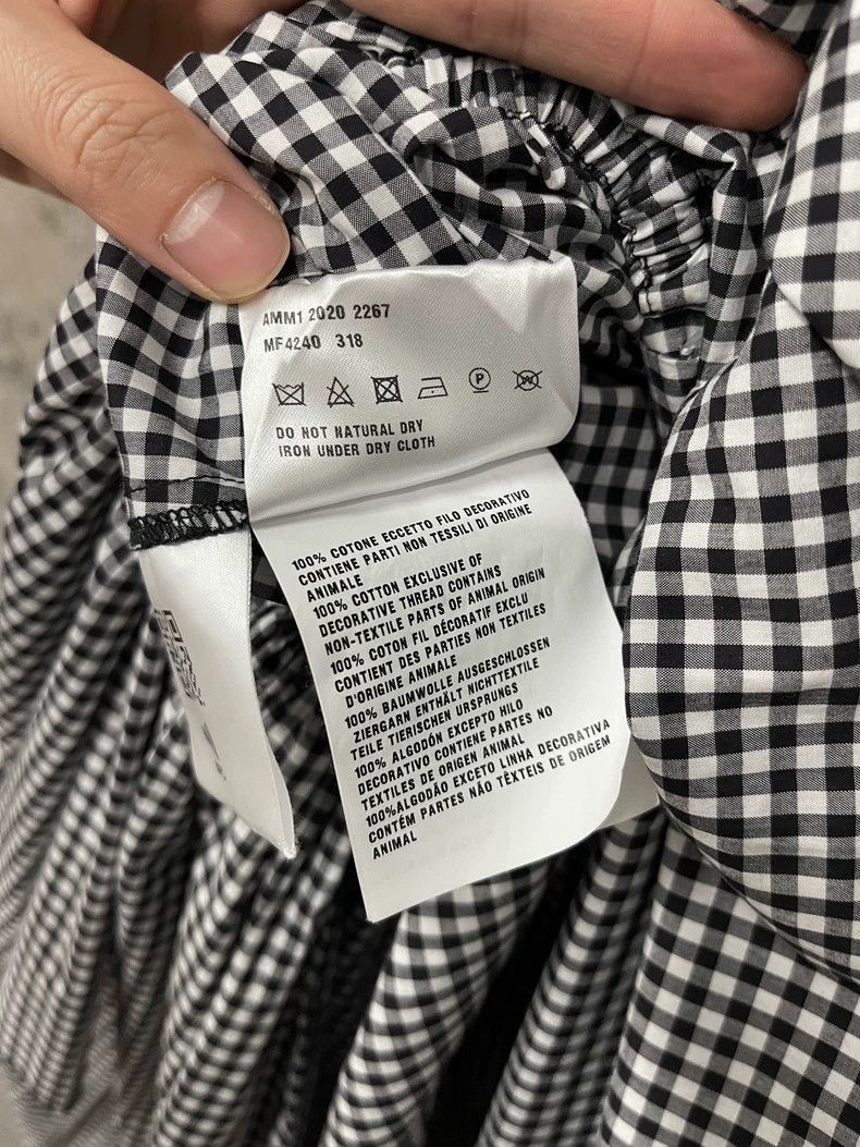 Prada Miumiu Checkered Dress with White Collar -2505 Size S / US 4 / IT 40 - 7 Thumbnail