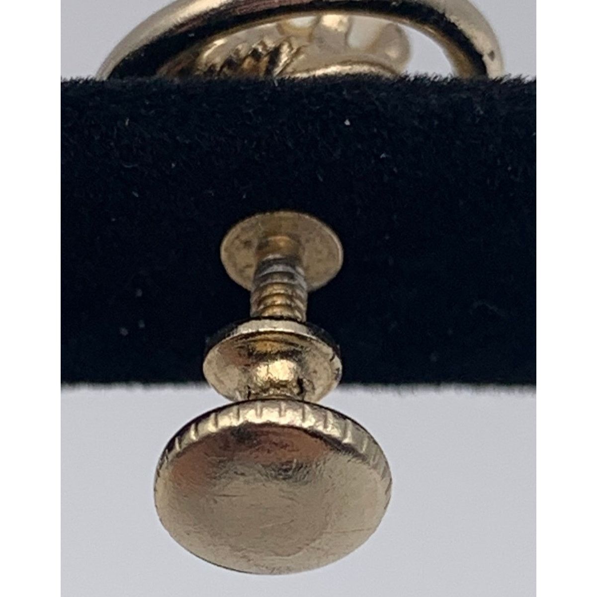 Other Earrings Gold Hoops Pearl Screw Back Vintage READ Size ONE SIZE - 12 Thumbnail