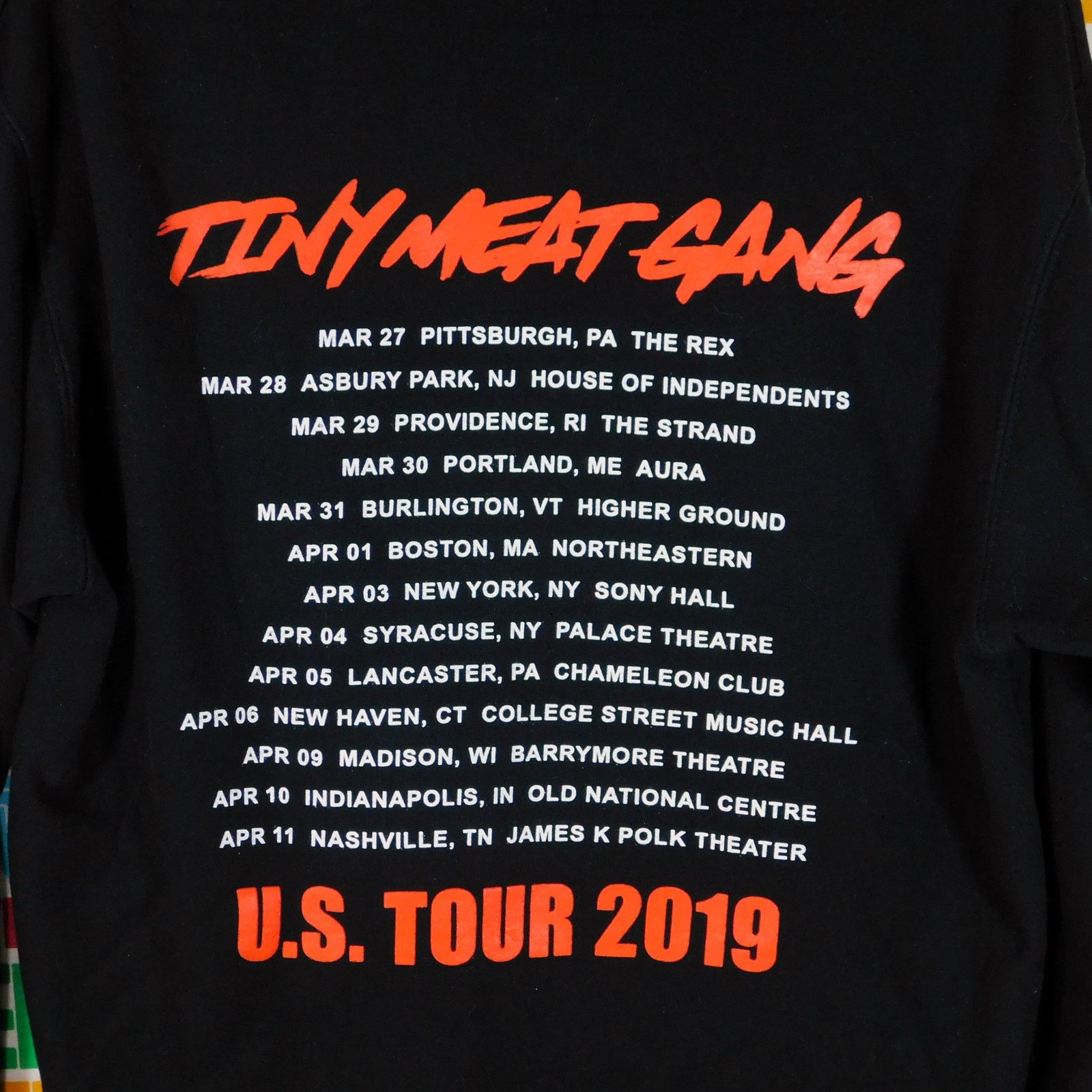 Hanes Tiny Meat Gang US Tour 2019 Hoodie Size S Merch TMG Size US S / EU 44-46 / 1 - 7 Thumbnail