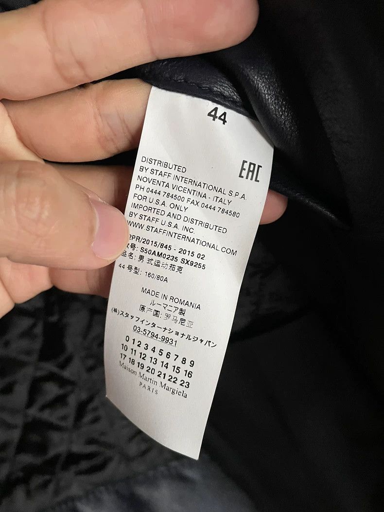 Maison Margiela Maison Margiela Zipper classic calfskin comotive suit 2501- Size US S / EU 44-46 / 1 - 4 Thumbnail