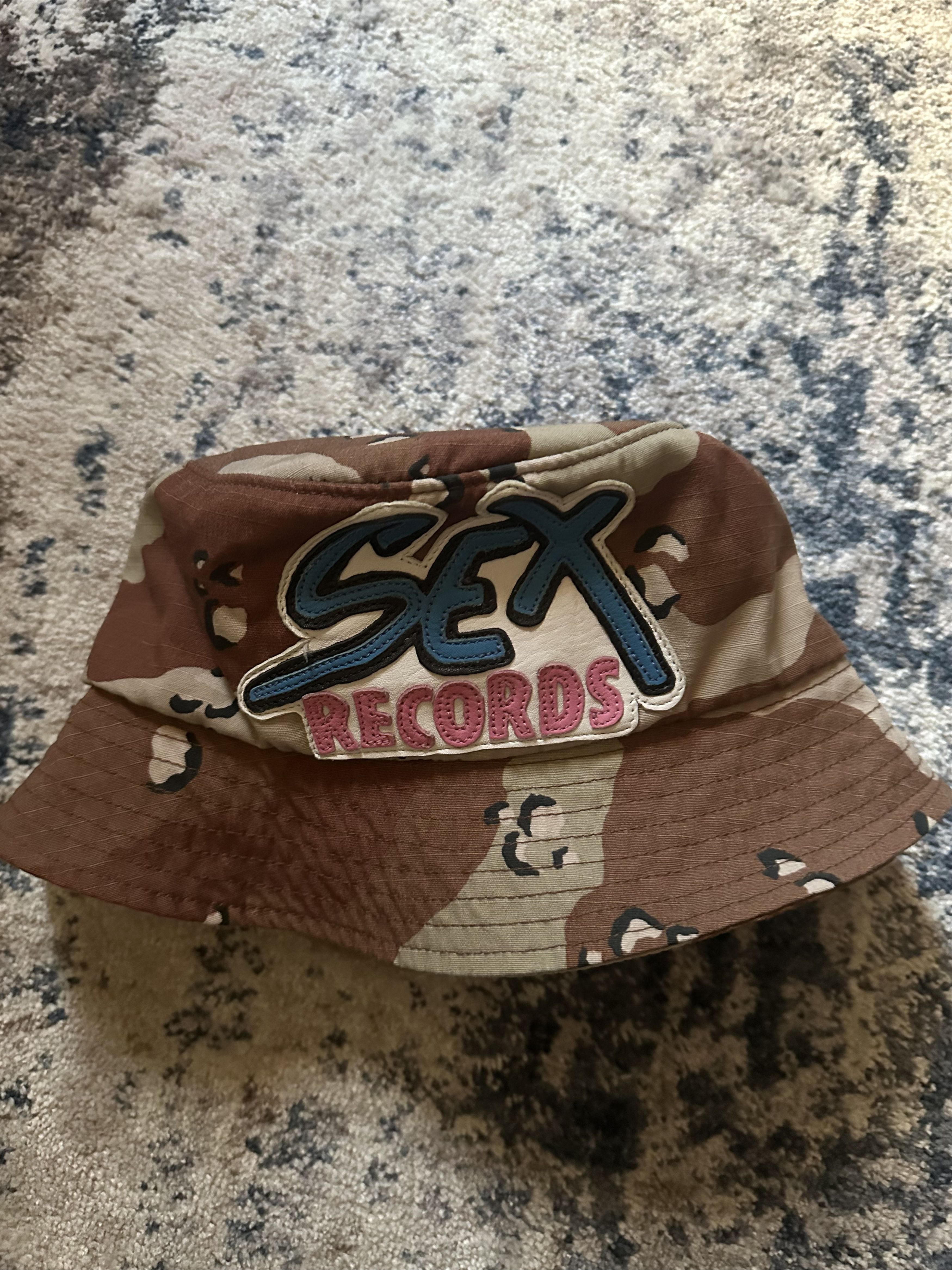Chrome Hearts Chrome Hearts Matty Boy Camo Sex Records Bucket Hat Size ONE SIZE - 1 Thumbnail