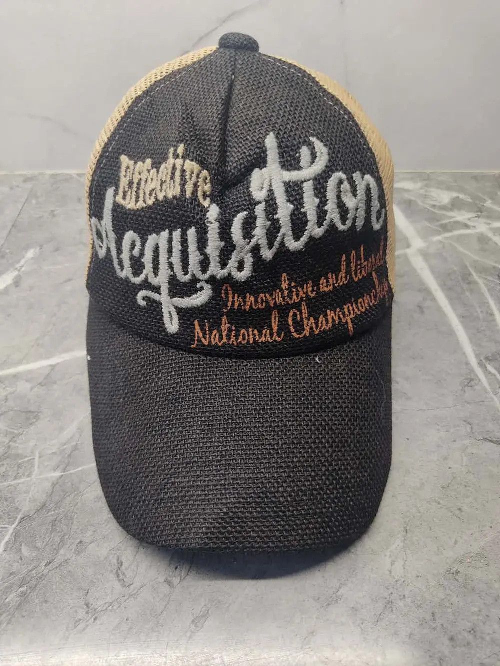 Japanese Brand Effective Acquisition Trucker Hat Cap Size ONE SIZE - 2 Thumbnail