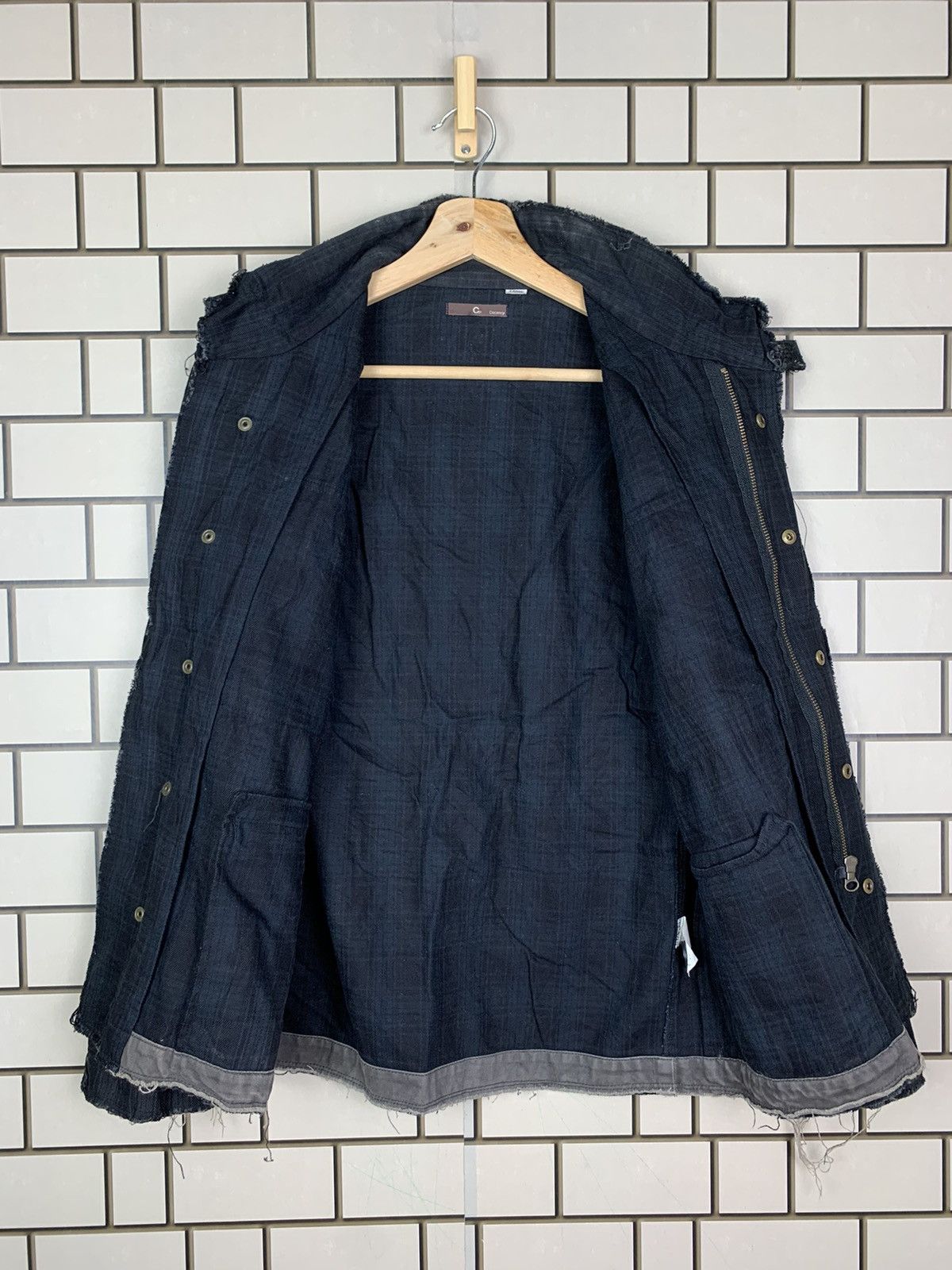 Japanese Brand × Vintage Vintage Japanese Brand CP Decency Distressed Jacket Size US L / EU 52-54 / 3 - 17 Thumbnail