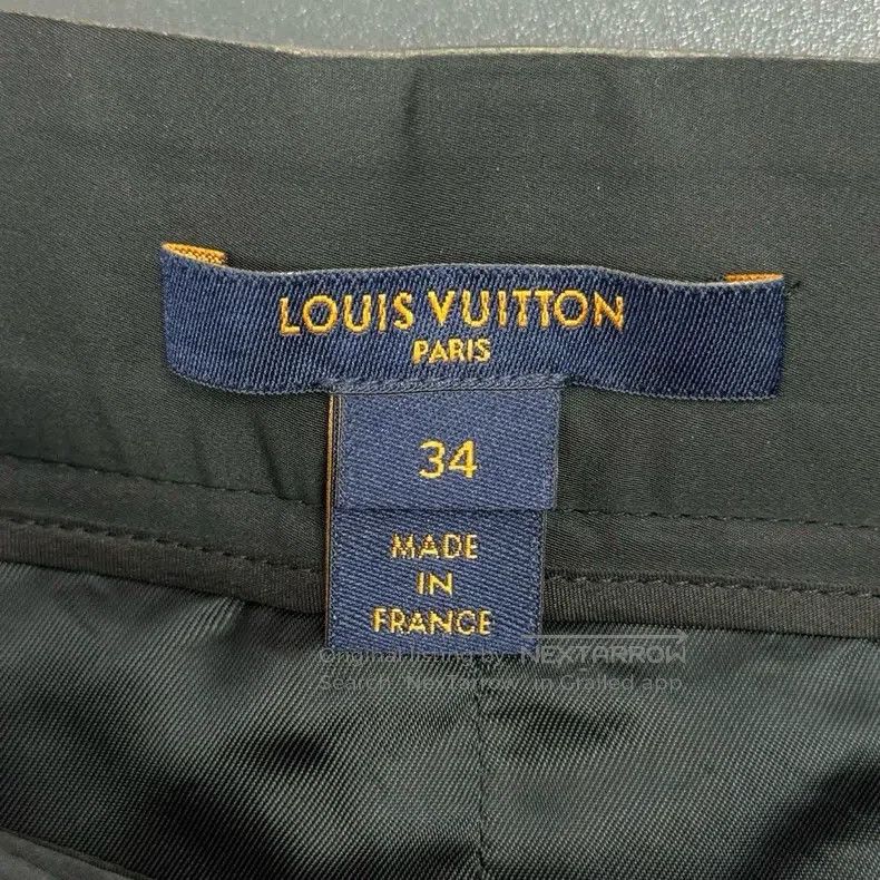 Louis Vuitton Louis Vuitton Black presbyopic full print leather belt woo Size 33" - 5 Thumbnail