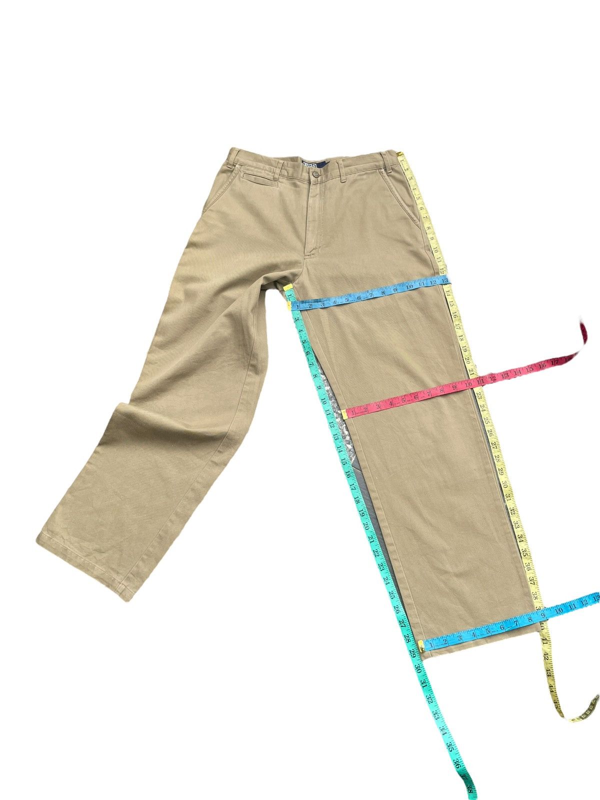 Designer Vintage Polo Ralph Lauren Chinos Size US 30 / EU 46 - 9 Thumbnail