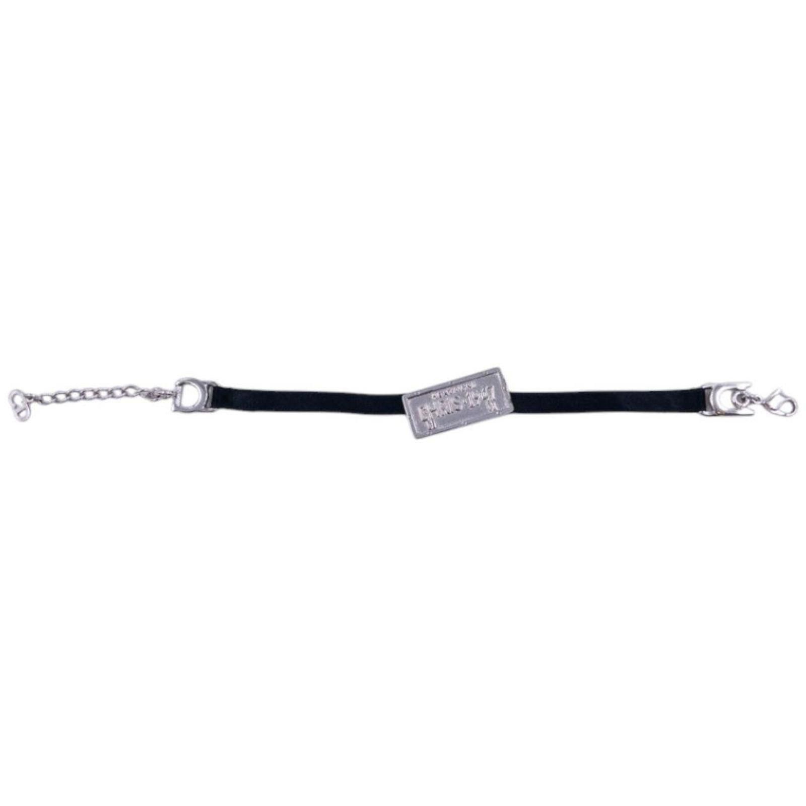 Dior Vintage Dior Licence Plate Ribbon Bracelet Size ONE SIZE - 4 Thumbnail