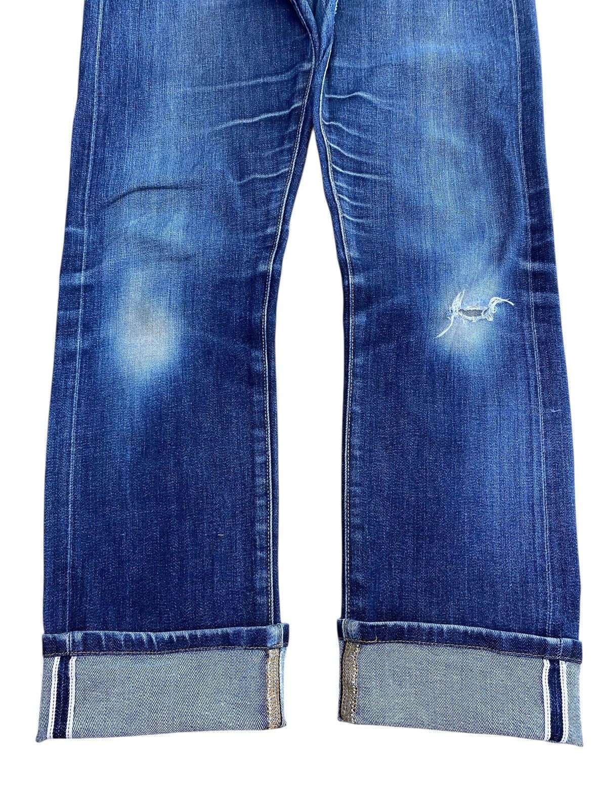 Uniqlo Uniqlo X Selvedge Whiskers Style Ripped Jeans Size US 33 - 9 Thumbnail