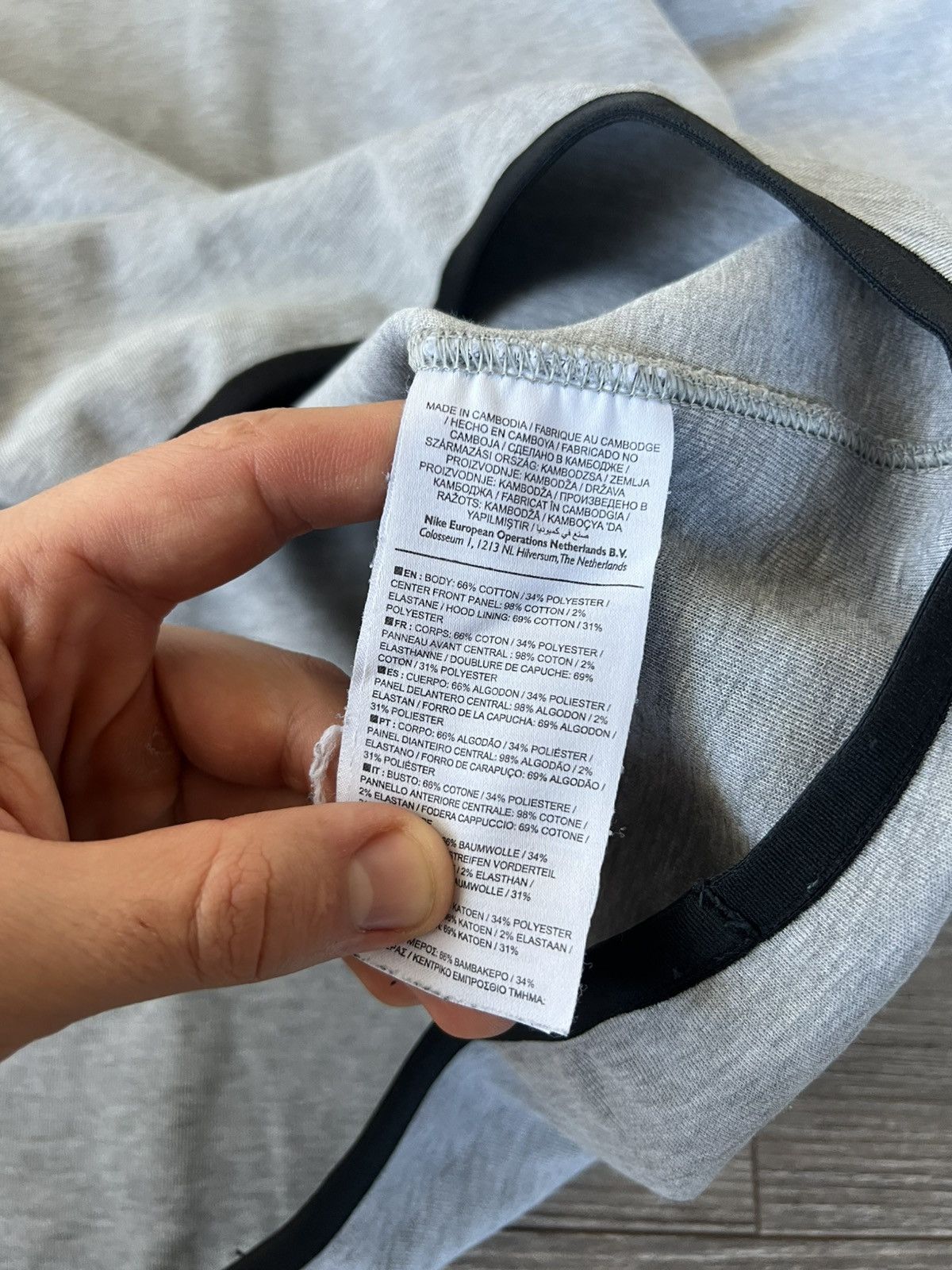 Nike ‼️Nike Tech Fleece Rare Grey Hoodie‼️ Size US L / EU 52-54 / 3 - 12 Thumbnail