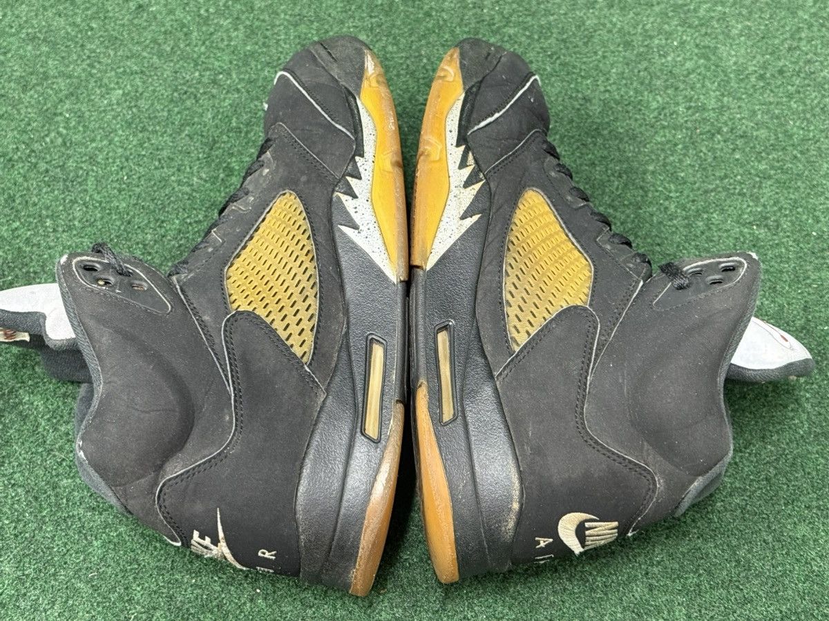 Jordan Brand 2016 Air Jordan 5 Retro Black Metallic 845035-003 Size US 13 / EU 46 - 3 Thumbnail