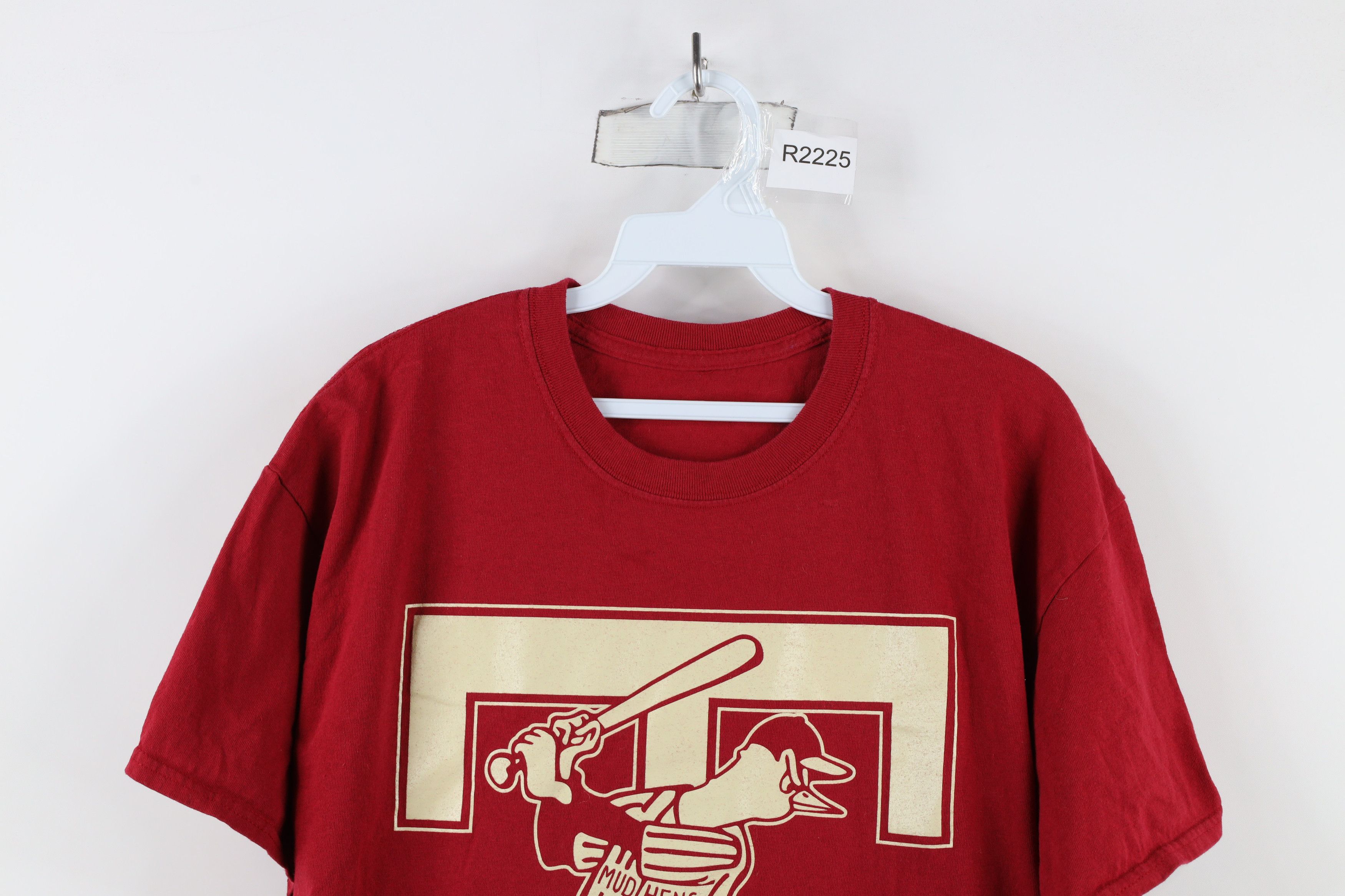 Vintage Y2K Minor League Baseball Mud Hens Short Sleeve T-Shirt Size US L / EU 52-54 / 3 - 2 Thumbnail