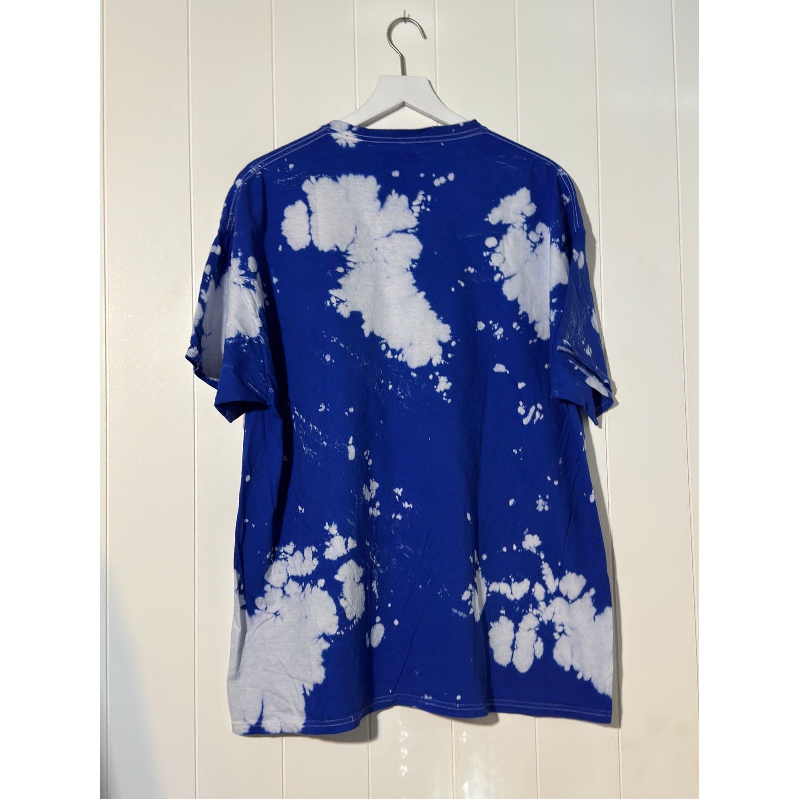 Other ACDC Devil Guitar on Fire Tie Dye Graphic Tee Blue White XL Size US XL / EU 56 / 4 - 3 Thumbnail
