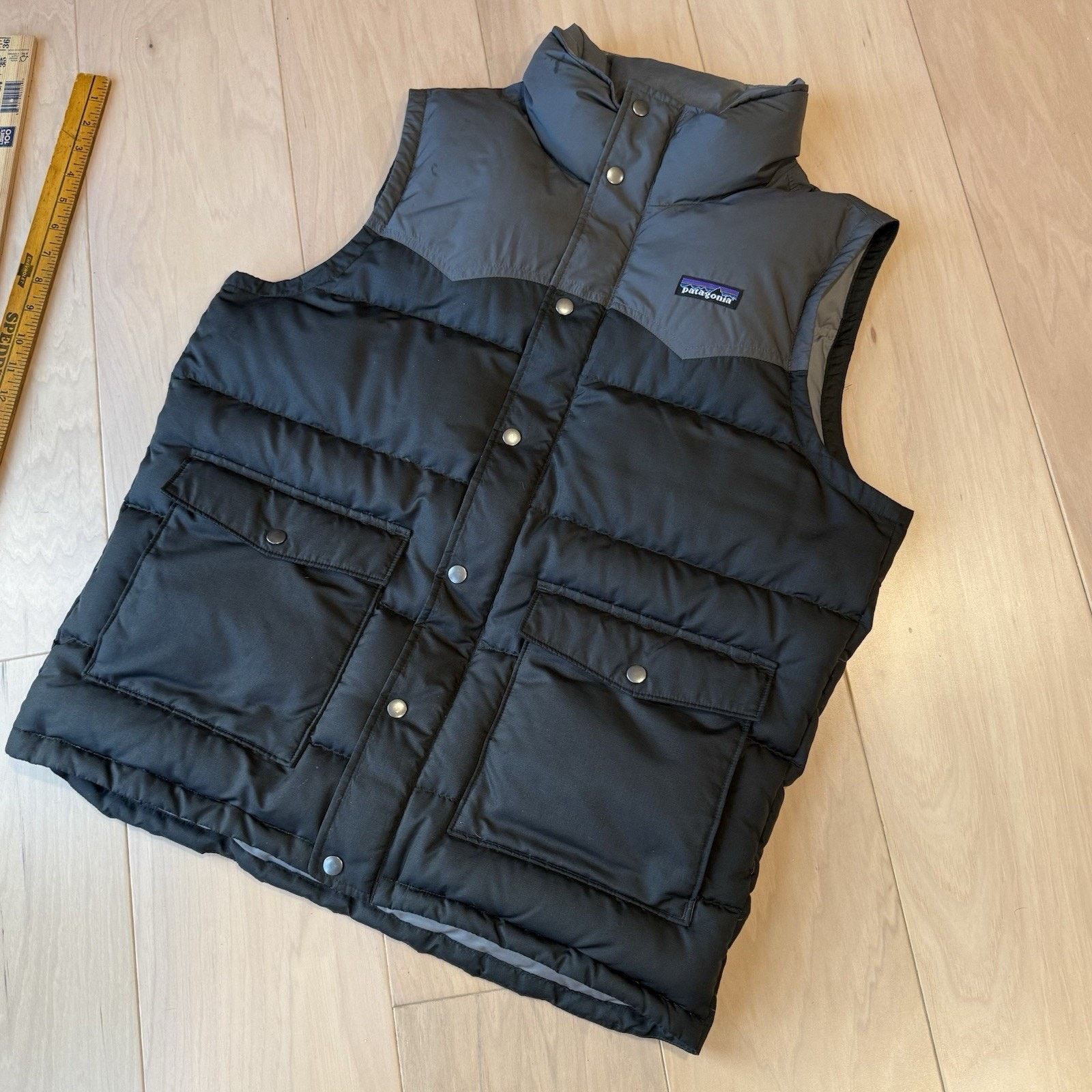 Patagonia Patagonia Slingshot Down Vest Black Insulated Puffer Winter Size US M / EU 48-50 / 2 - 9 Thumbnail
