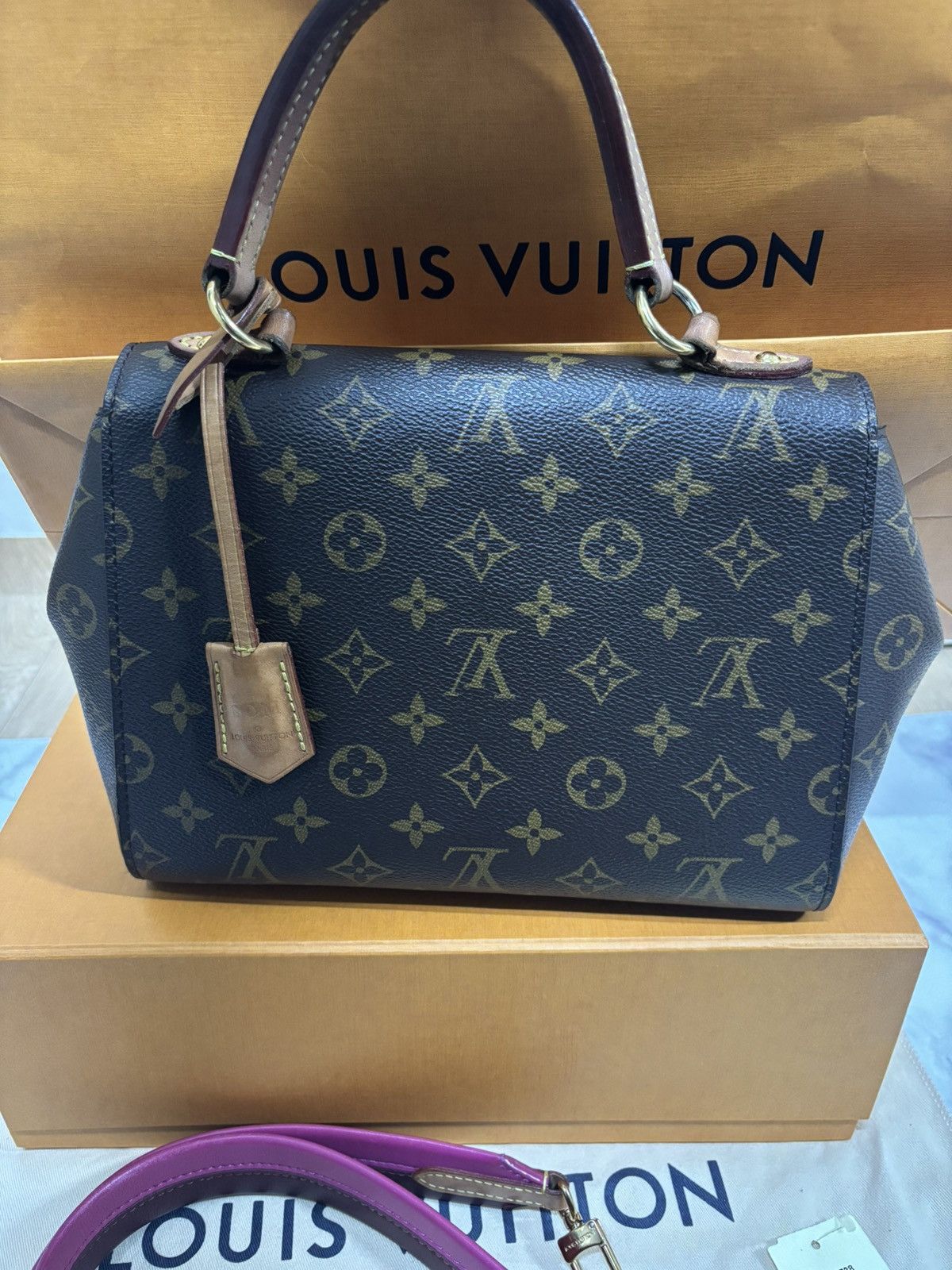 Louis Vuitton Louis Vuitton Cluny BB Shoulder Bag Size ONE SIZE - 6 Thumbnail