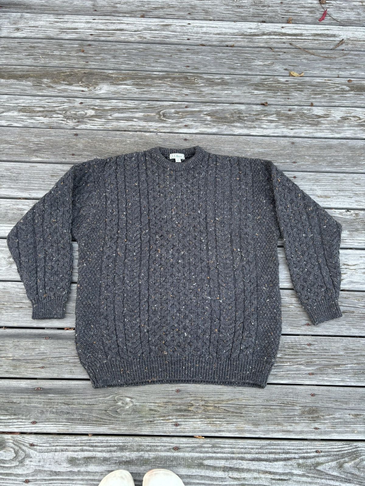 Vintage Vintage L.L.Bean 100% wool made in Ireland sweater | Grailed