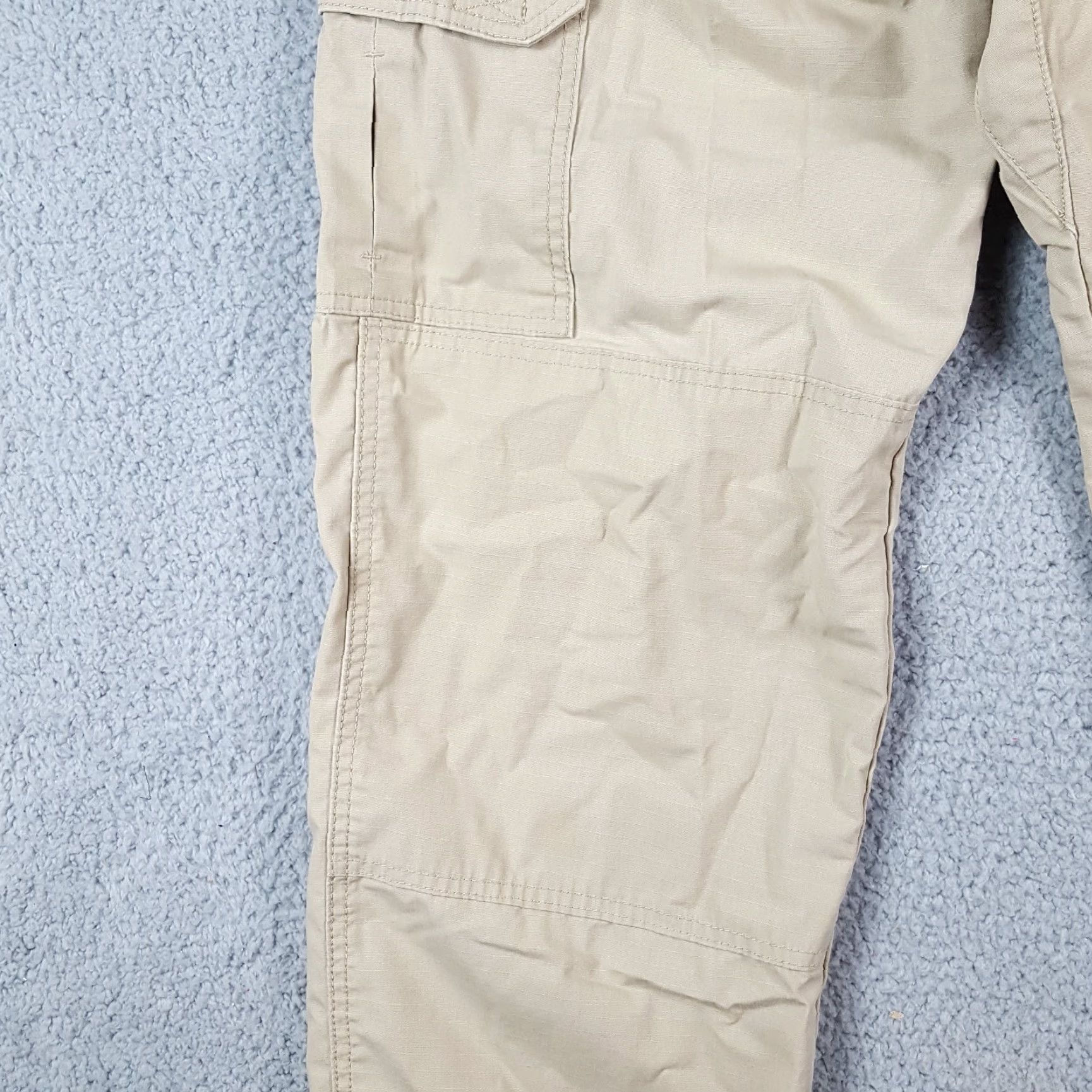 Vintage VINTAGE 5.11 Tactical Men's Cargo Pants Regular Fit Size 34x32 Beige Canvas Outdoor Workwear Y2K Size US 34 / EU 50 - 5 Thumbnail