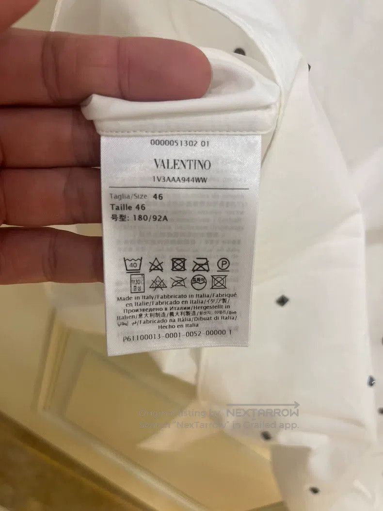 Valentino Valentino Classic white shirt Size US S / EU 44-46 / 1 - 6 Thumbnail