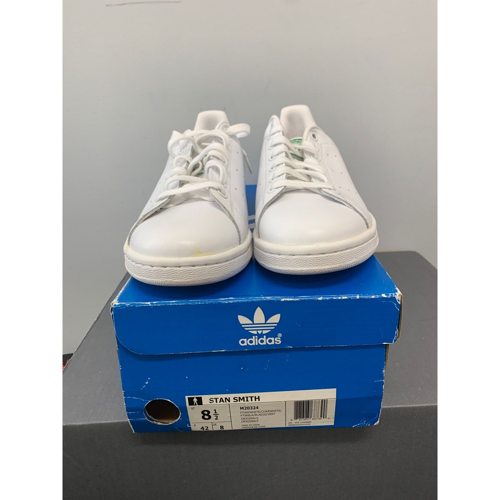 Adidas adidas Stan Smith White Green OG Size 8.5 NEW SHIPS NOW Size US 8.5 / EU 41-42 - 2 Thumbnail