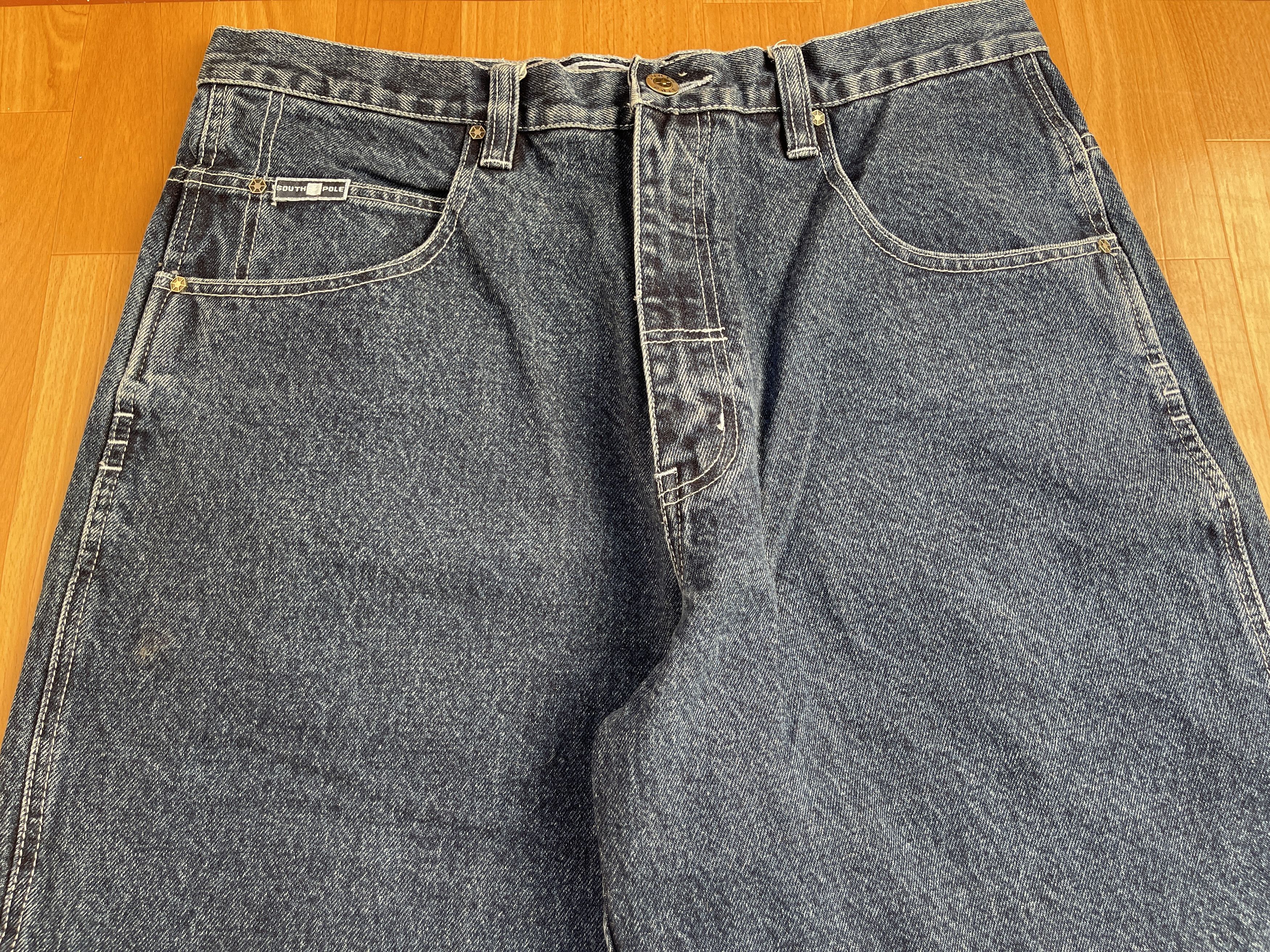 Southpole Southpole jeans, baggy vintage South Pole 90s hip hop Y2K 36 Size US 36 / EU 52 - 13 Thumbnail