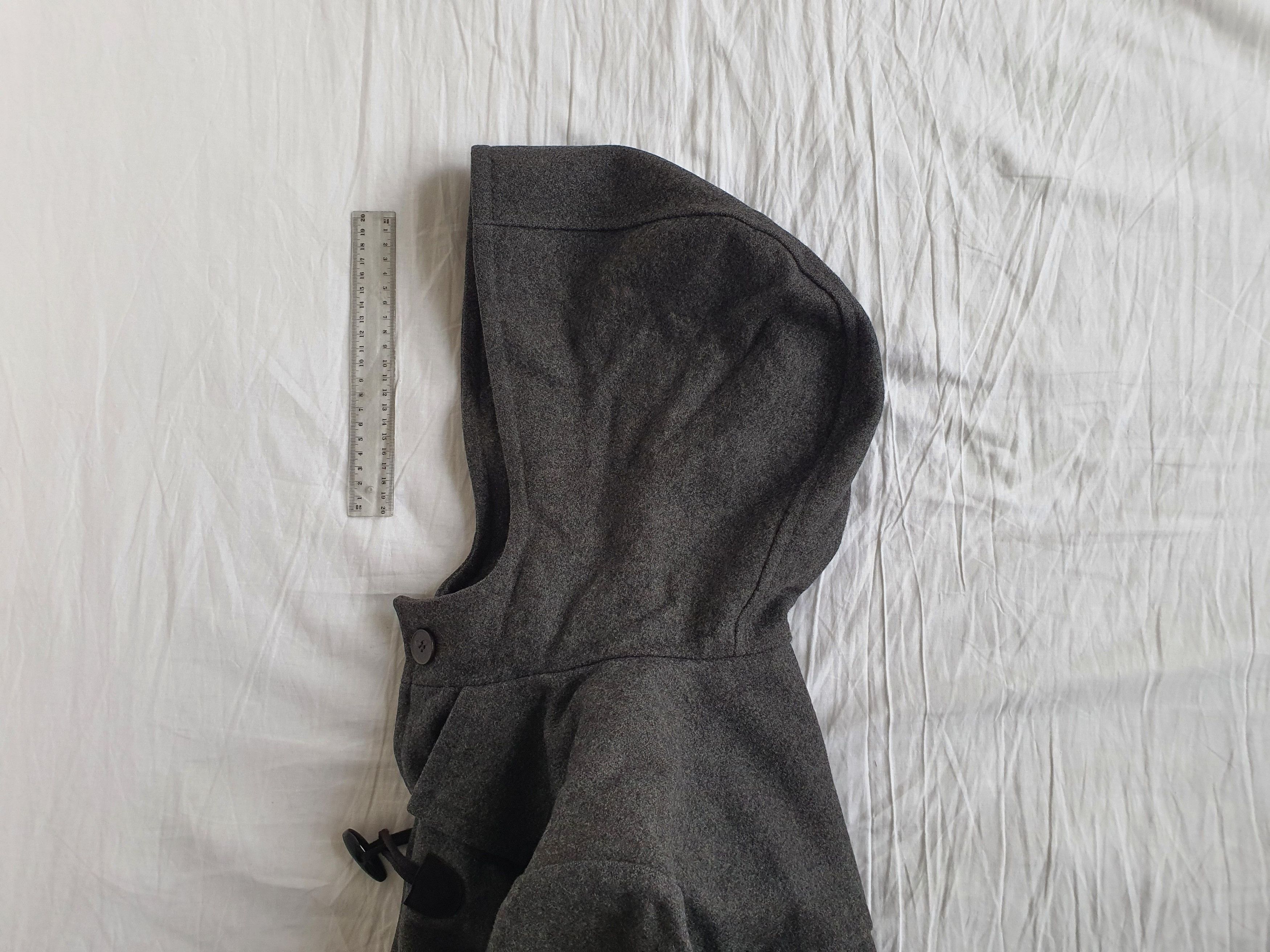A.P.C. A.P.C. (JAPAN) - Unisex Wool Duffle Coat w Hood - Gray Size US S / EU 44-46 / 1 - 8 Thumbnail