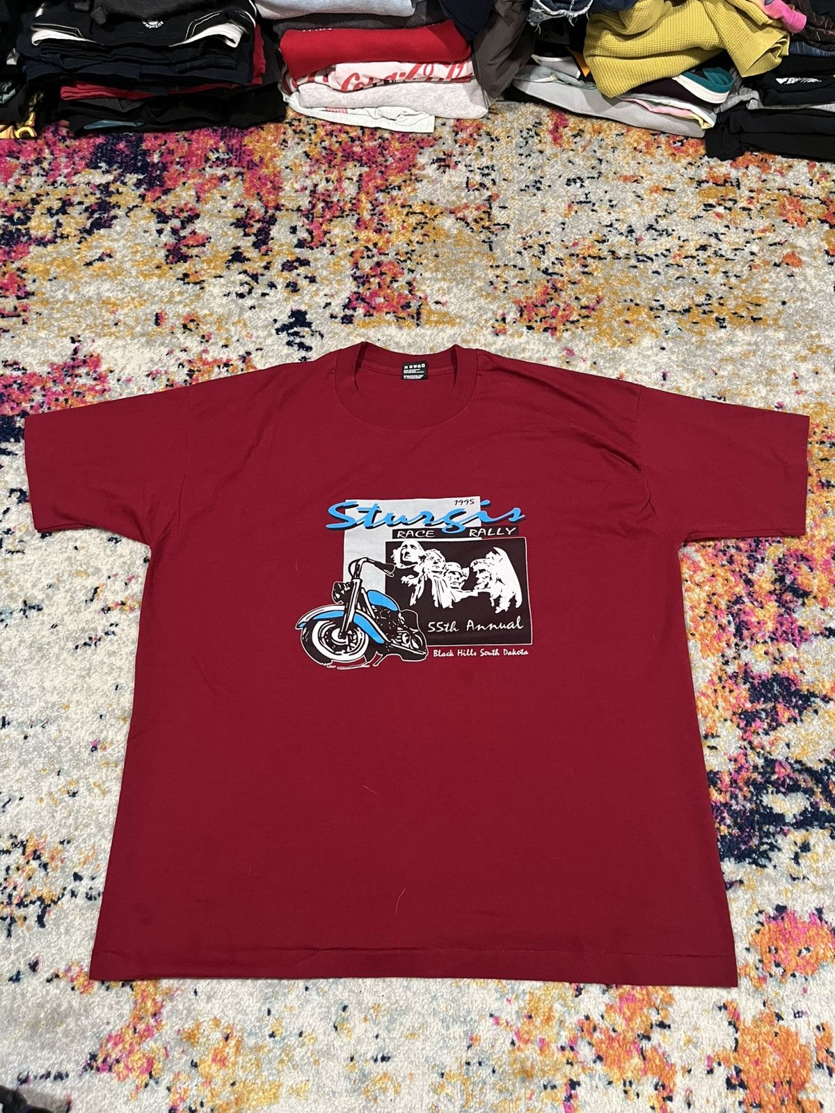 Harley Davidson Y2K Sturgis Shirt 2XL Size US XXL / EU 58 / 5 - 2 Thumbnail