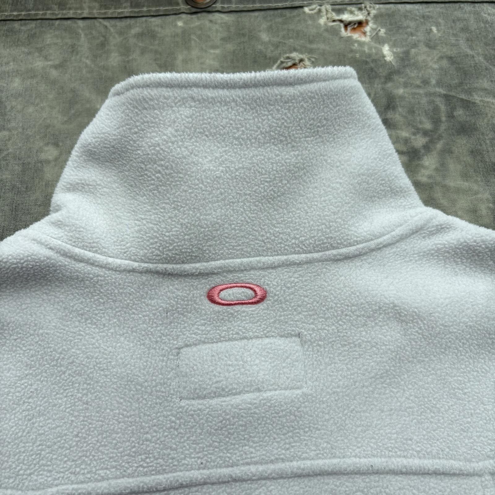 Oakley Vintage Y2K Oakley Grunge Gorpcore Fleece Full Zip Jacket Size XL / US 12-14 / IT 48-50 - 7 Thumbnail