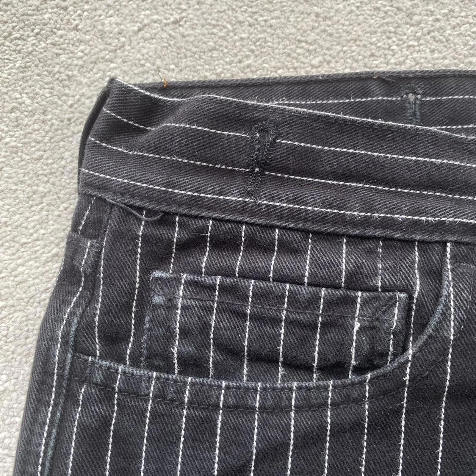 YMC Women’s YMC London Pinstriped Jeans Size 30" / US 8 / IT 44 - 5 Thumbnail