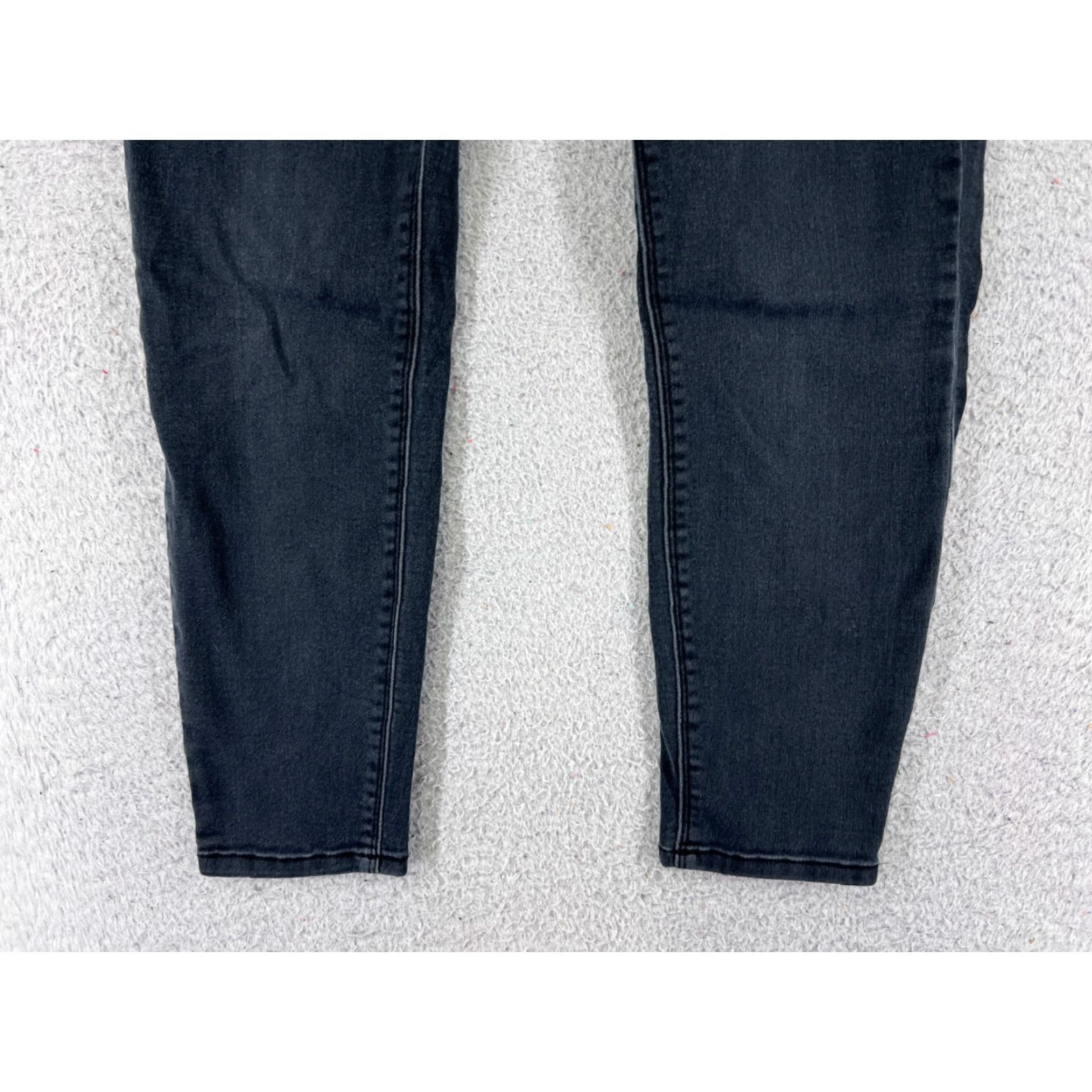 Denime One Republic For All Jeans Womens 12 Black Denim Skinny Mid Rise 28x25 Vintage No Size 34" / US 12 / IT 48 - 2 Thumbnail