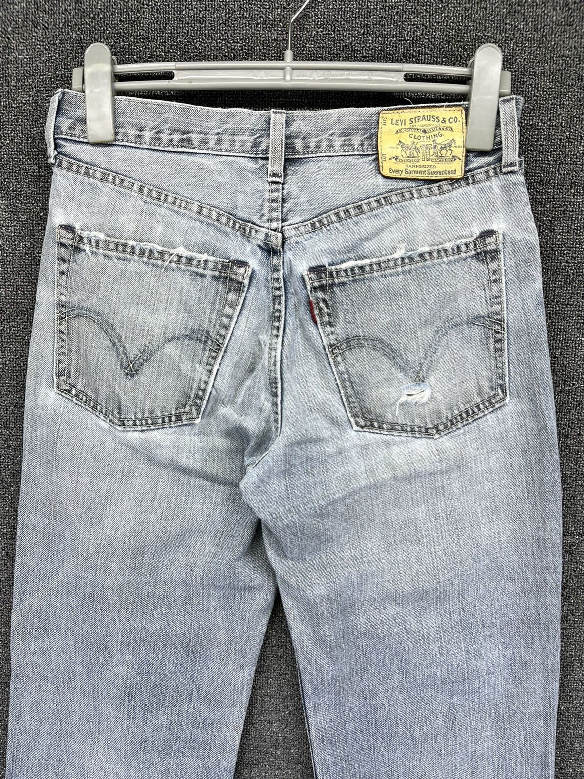 Levi's Vintage 90s Levi's Trashed Jeans Denim Pants Size US 31 - 5 Thumbnail