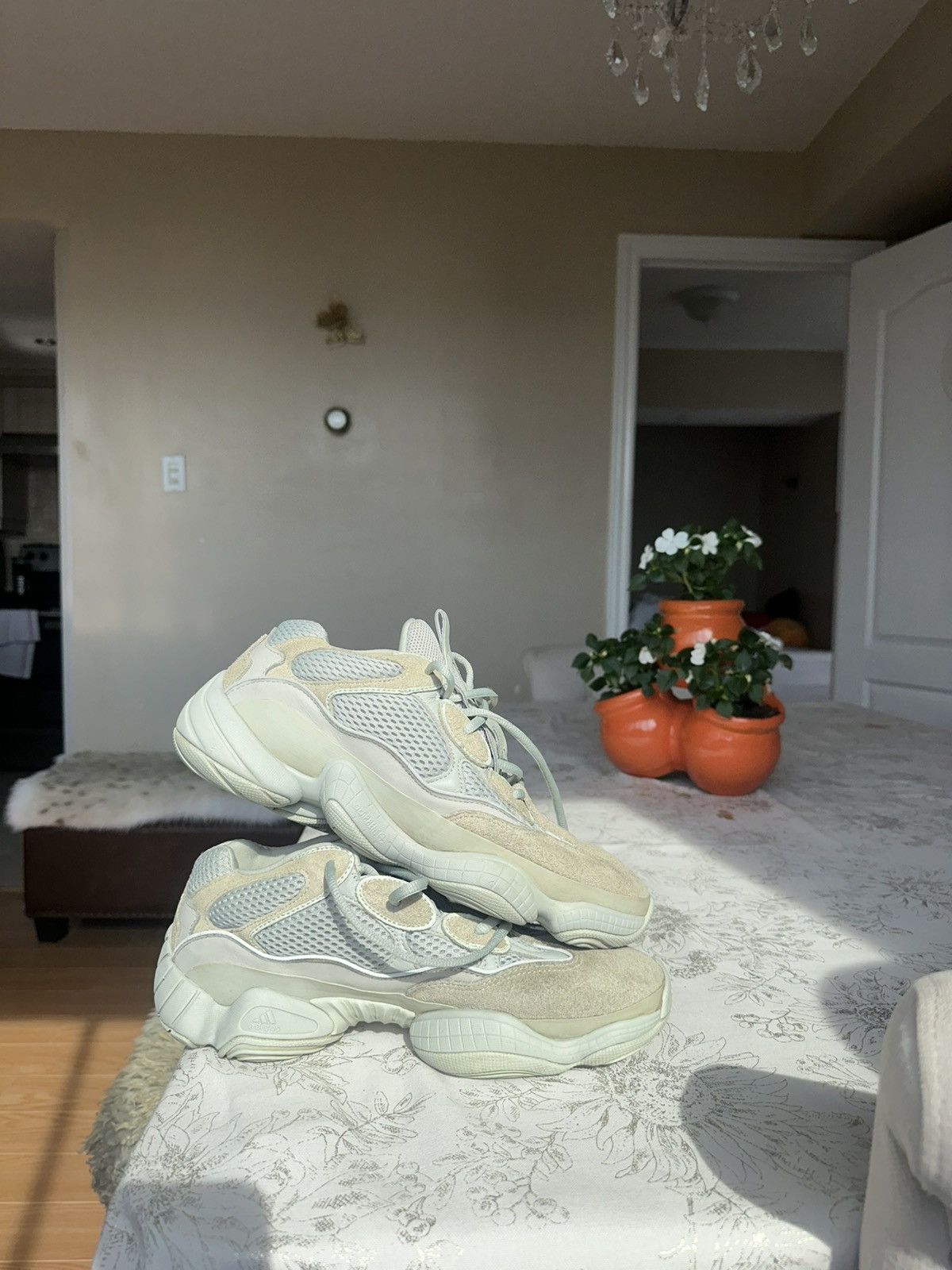 【未使用】 adidas YEEZY 500 \"Stone Salt\" 26cm Size 9 - adidas Yeezy 500 Stone Salt for sale online | eBay