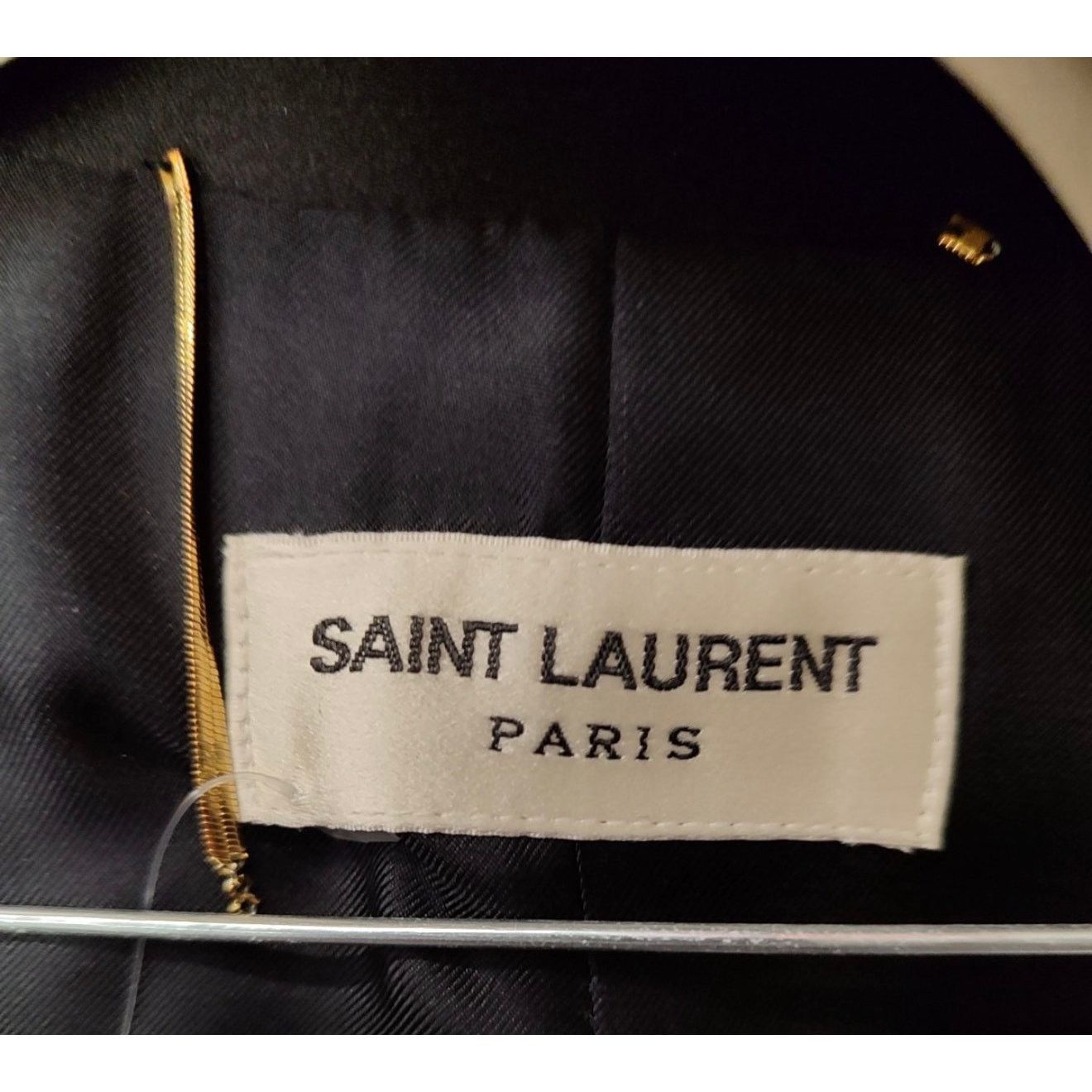 Saint Laurent Paris Saint Laurent Black Wool Satin Lapels Jacket Sz.40 Size M / US 6-8 / IT 42-44 - 7 Thumbnail