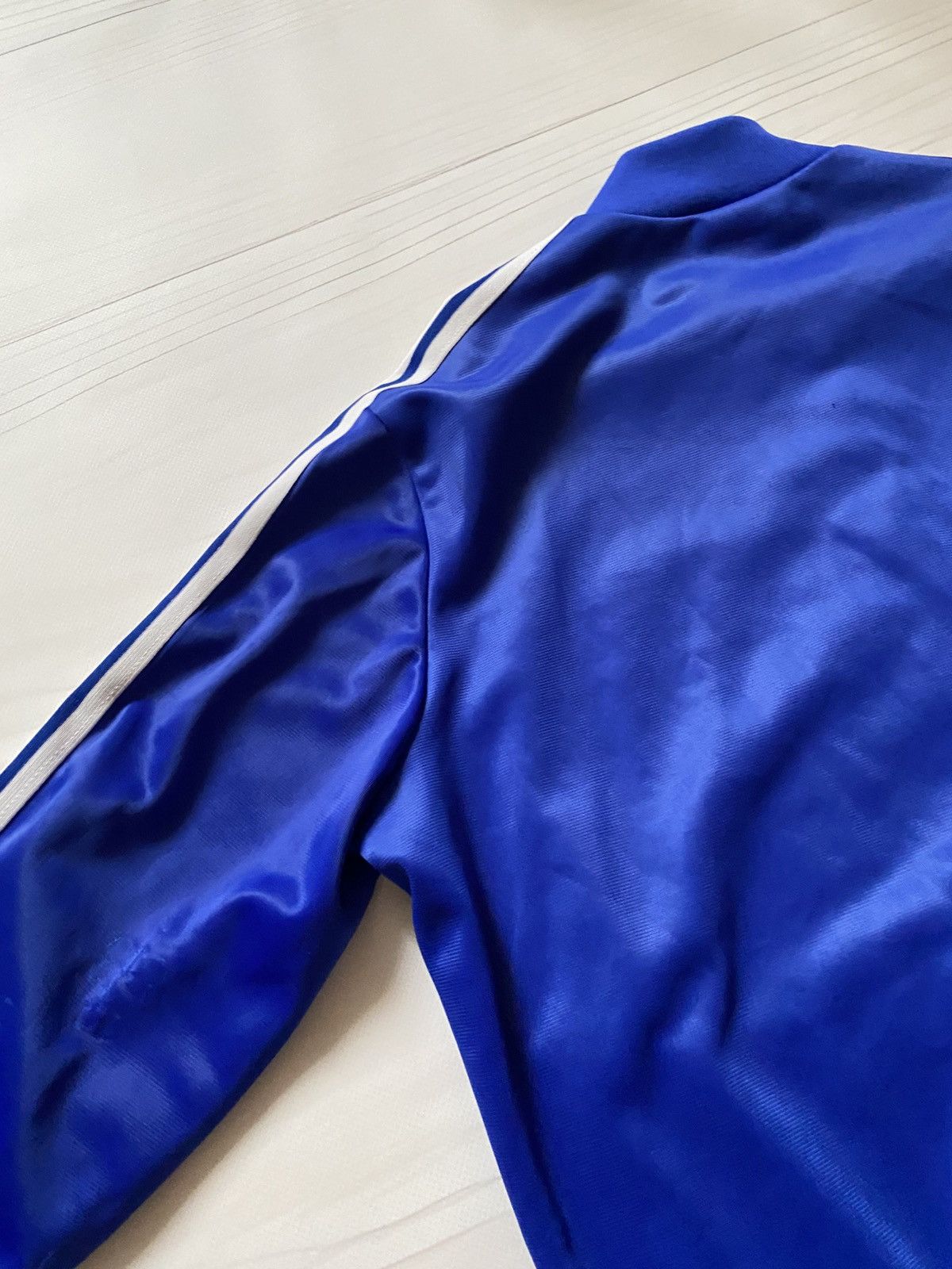 Adidas Vintage Retro Adidas Ventex France 80’s track jacket soccer Size US M / EU 48-50 / 2 - 16 Thumbnail
