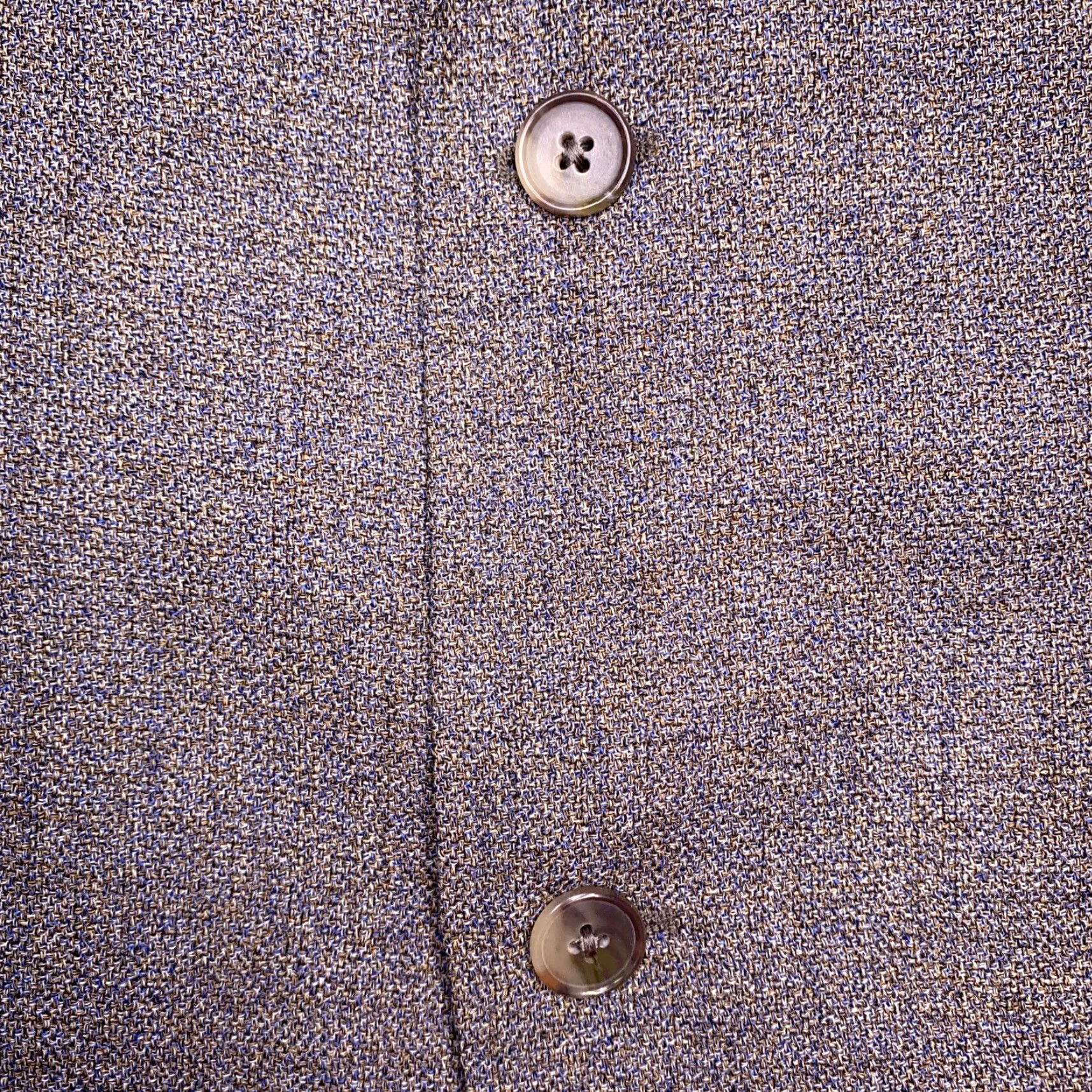 Hart Schaffner Marx Hart Schaffner Marx Sport Coat Gray Wool Blazer 41 Long USA Regular Classic Two-Button Single-Breasted Notch Lapel Mens Jacket Size 42R - 6 Thumbnail