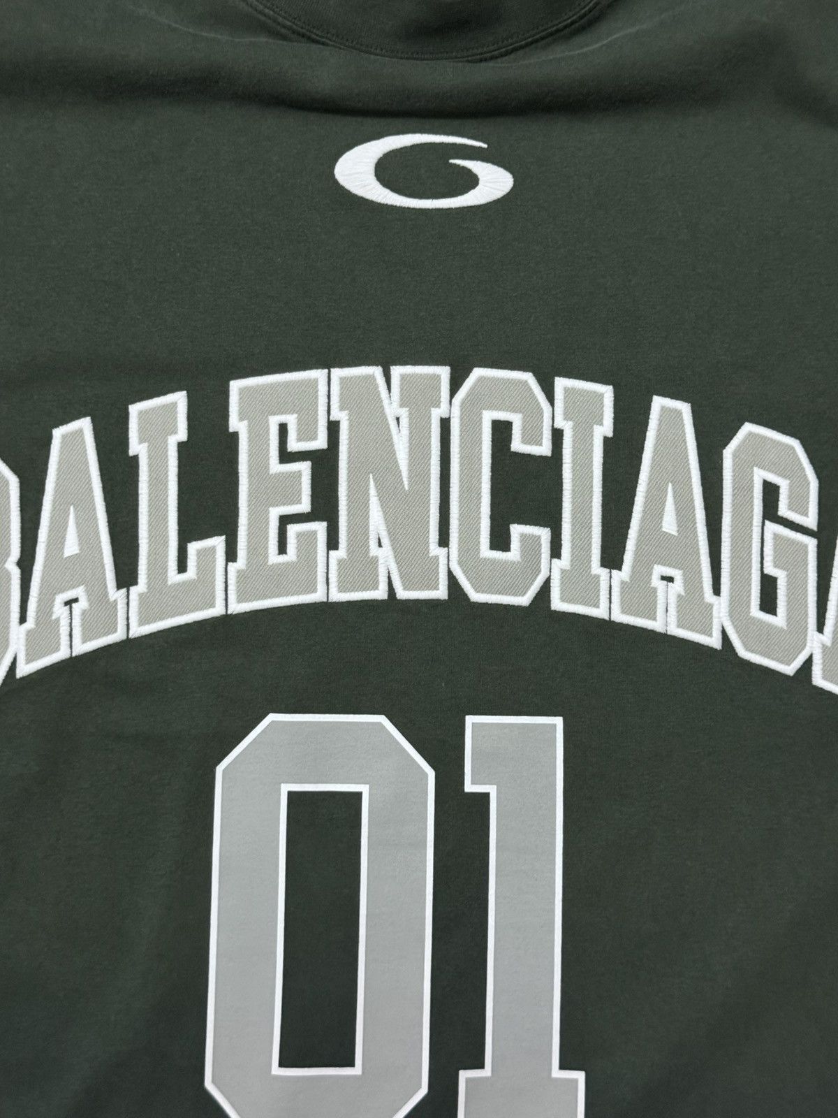 Balenciaga Balenciaga Basketball T-shirt BLUELLE🌊🌊 Size US S / EU 44-46 / 1 - 3 Thumbnail