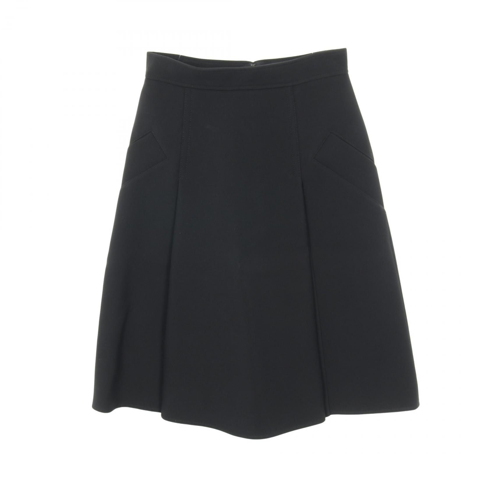 Louis Vuitton Louis Vuitton Louis Vuitton Wool Silk Skirt Textile Skirts DUTY FREE for USA Size ONE SIZE - 1 Thumbnail
