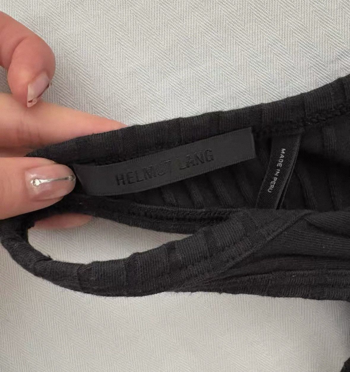 Helmut Lang Helmut Lang Semi-backless irregular knitwear with long slee Size XS / US 0-2 / IT 36-38 - 4 Thumbnail