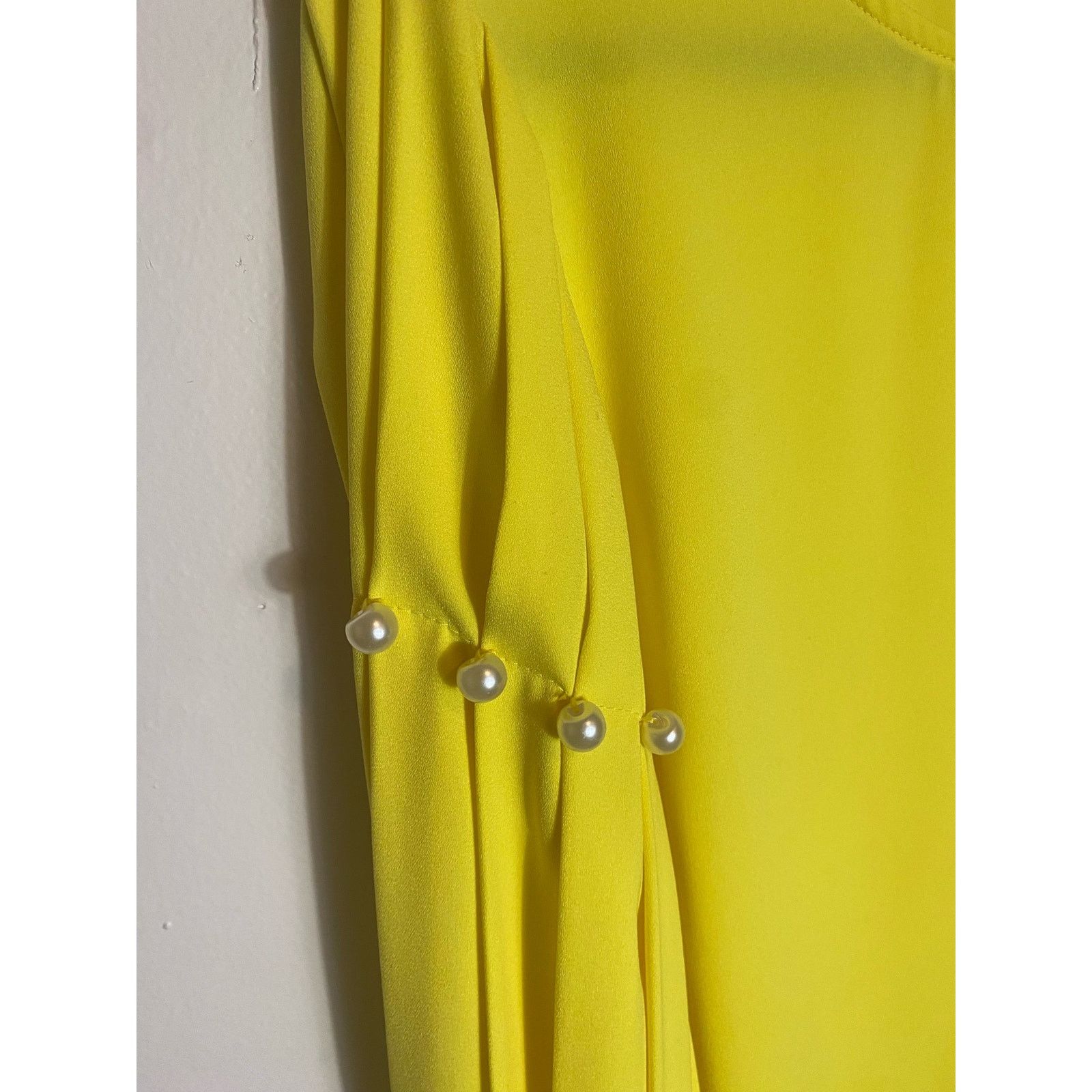 & Other Stories Elegant yellow shirt with pleated sleeves size small by CQ Size S / US 4 / IT 40 - 7 Thumbnail