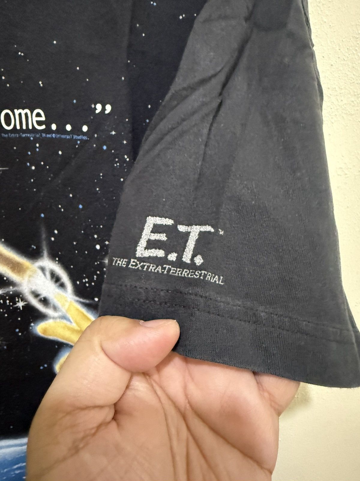 Vintage Vintage E.T. Phone Home Movie Shirt Size US XL / EU 56 / 4 - 4 Thumbnail