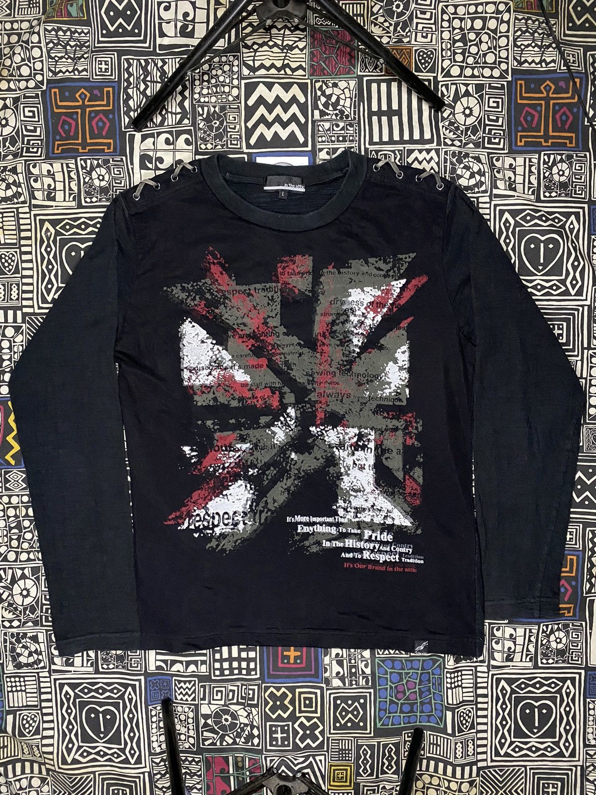 Japanese Brand In The Attic Mesh Seditonaries Longsleeve T shirt Size US L / EU 52-54 / 3 - 1 Thumbnail