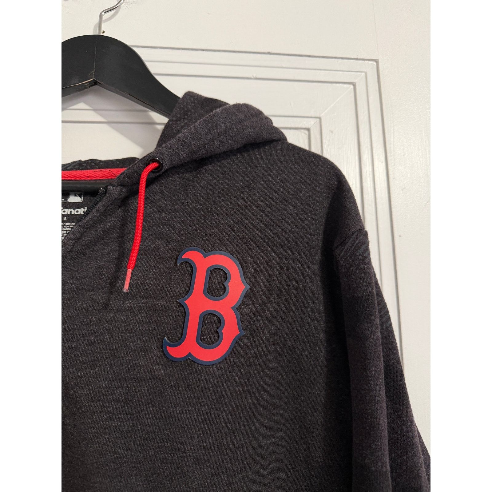 MLB Boston Red Sox Full-Zip Hoodie Sweatshirt Size Large Size US L / EU 52-54 / 3 - 2 Thumbnail