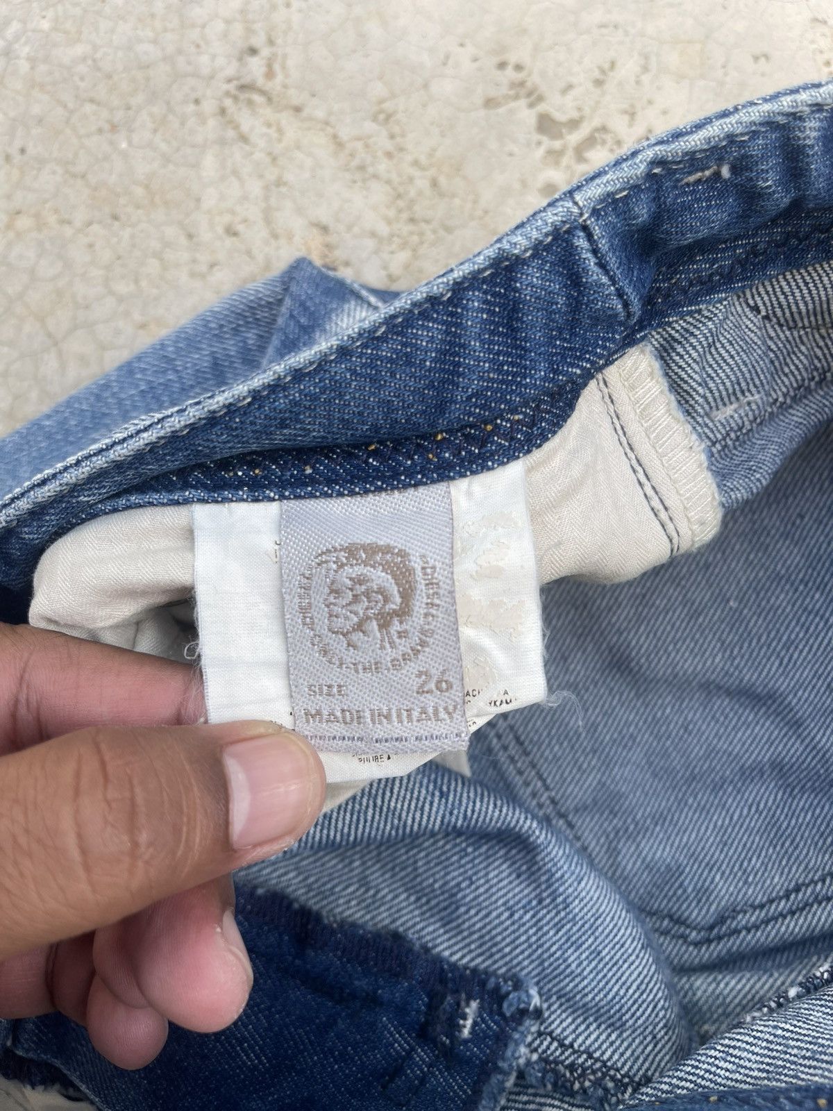Diesel Vintage Diesel Lowky Distressed Denim s6 Size US 26 / EU 42 - 7 Thumbnail